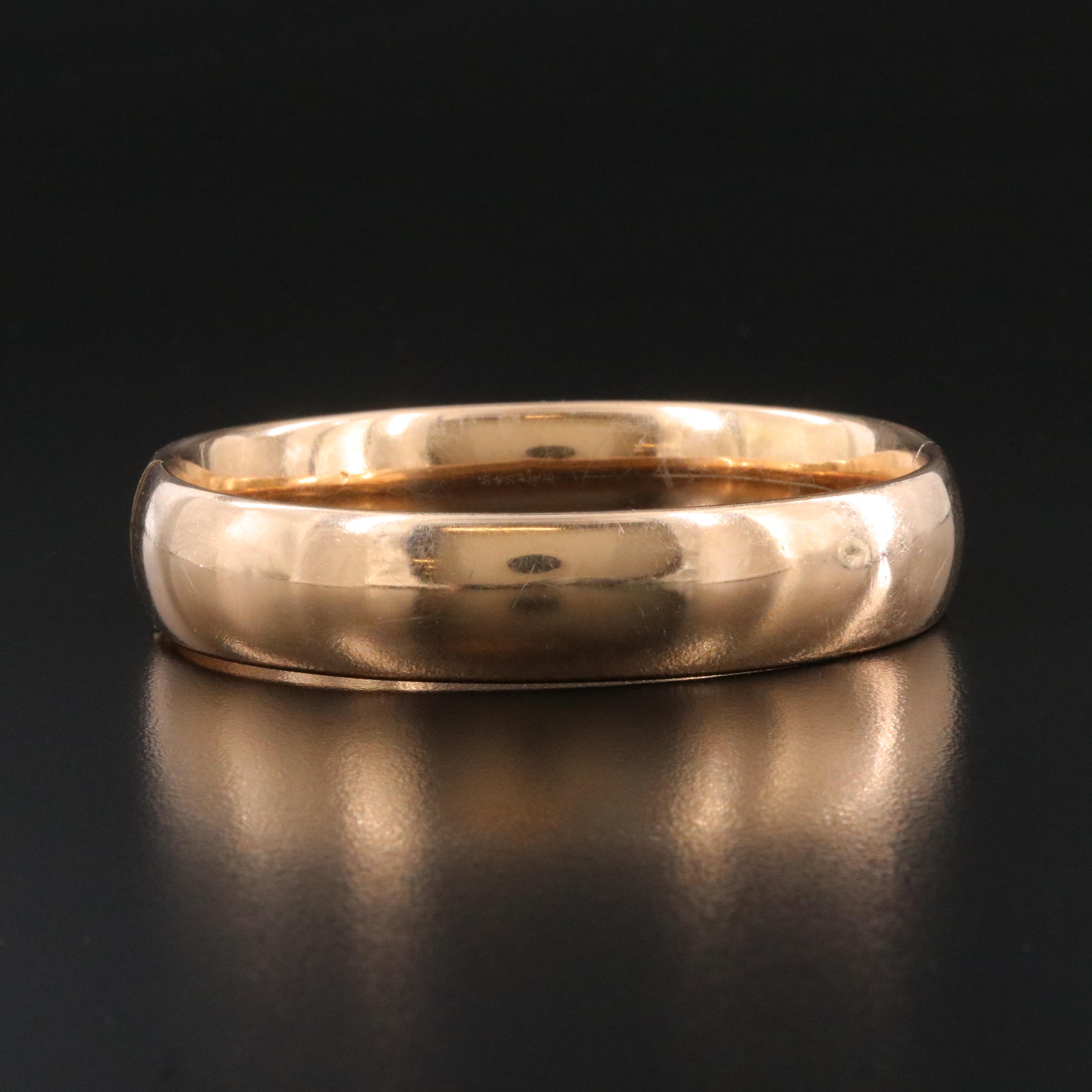 Early 1900s Briggs Bates & Bacon Co. Engraved Floral Bracelet