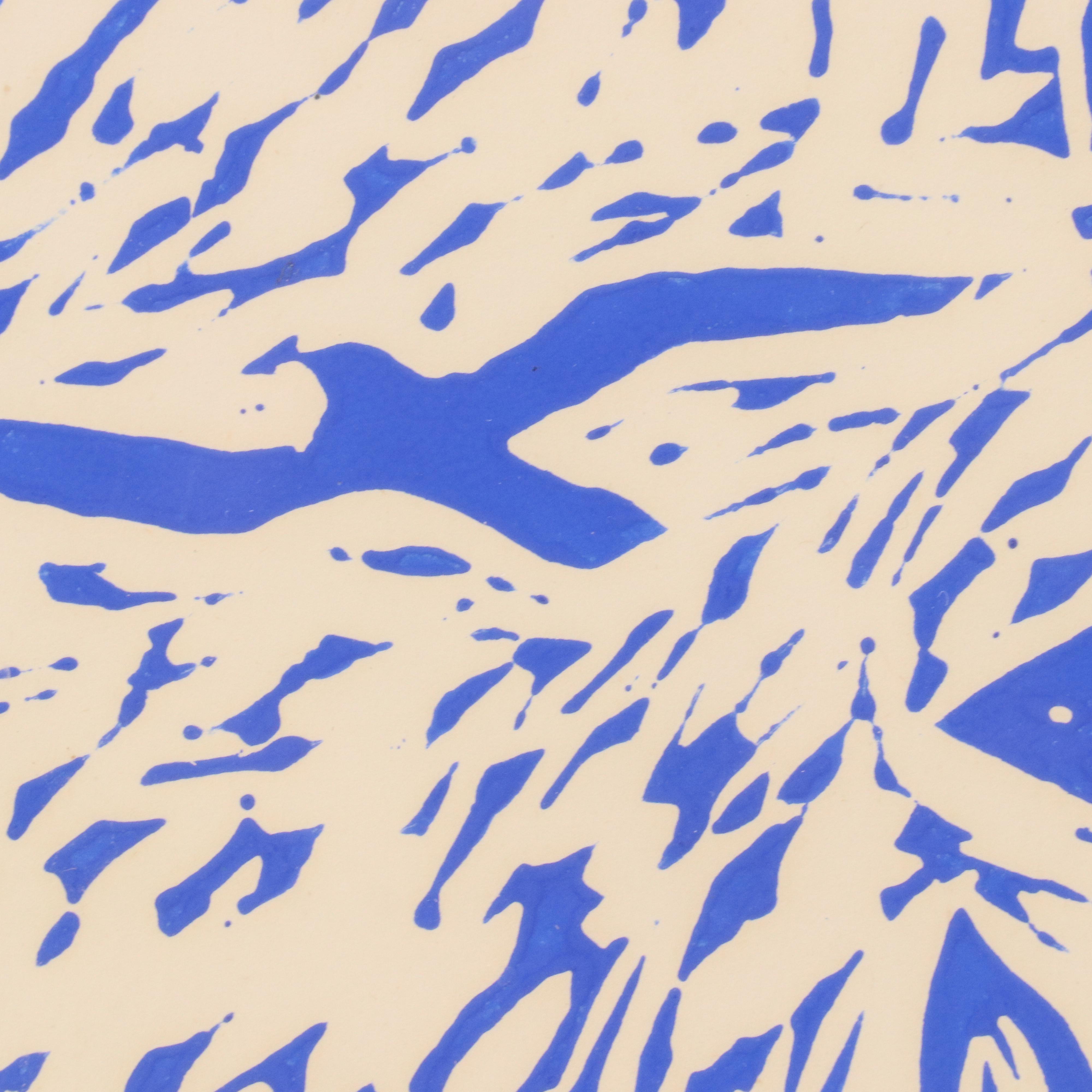 Woodcut Exhibition Poster After Inari Krohn for Galerie Artek