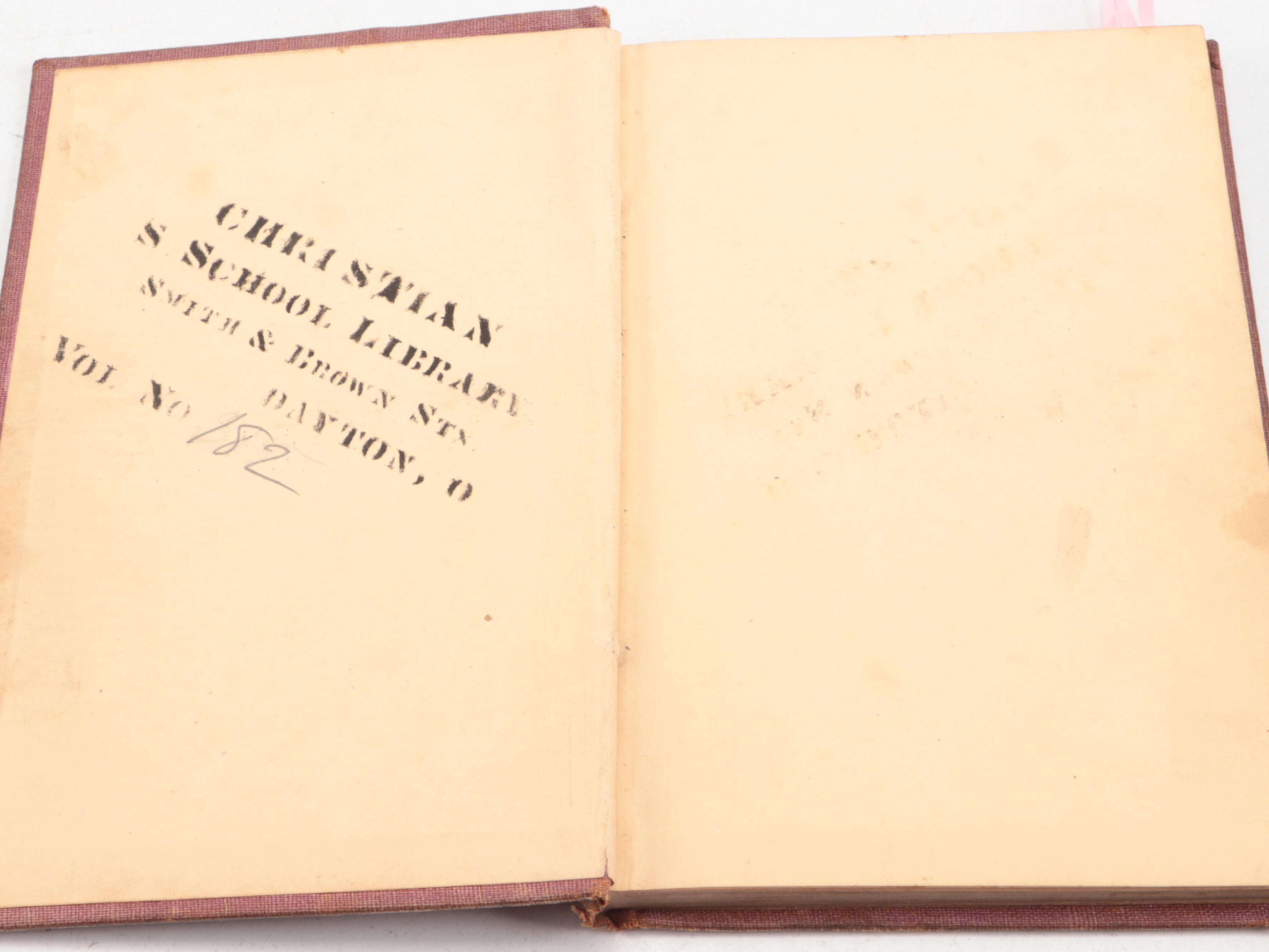 Illustrated "The Woodman's Nannette" by Sarah Baker, 1862