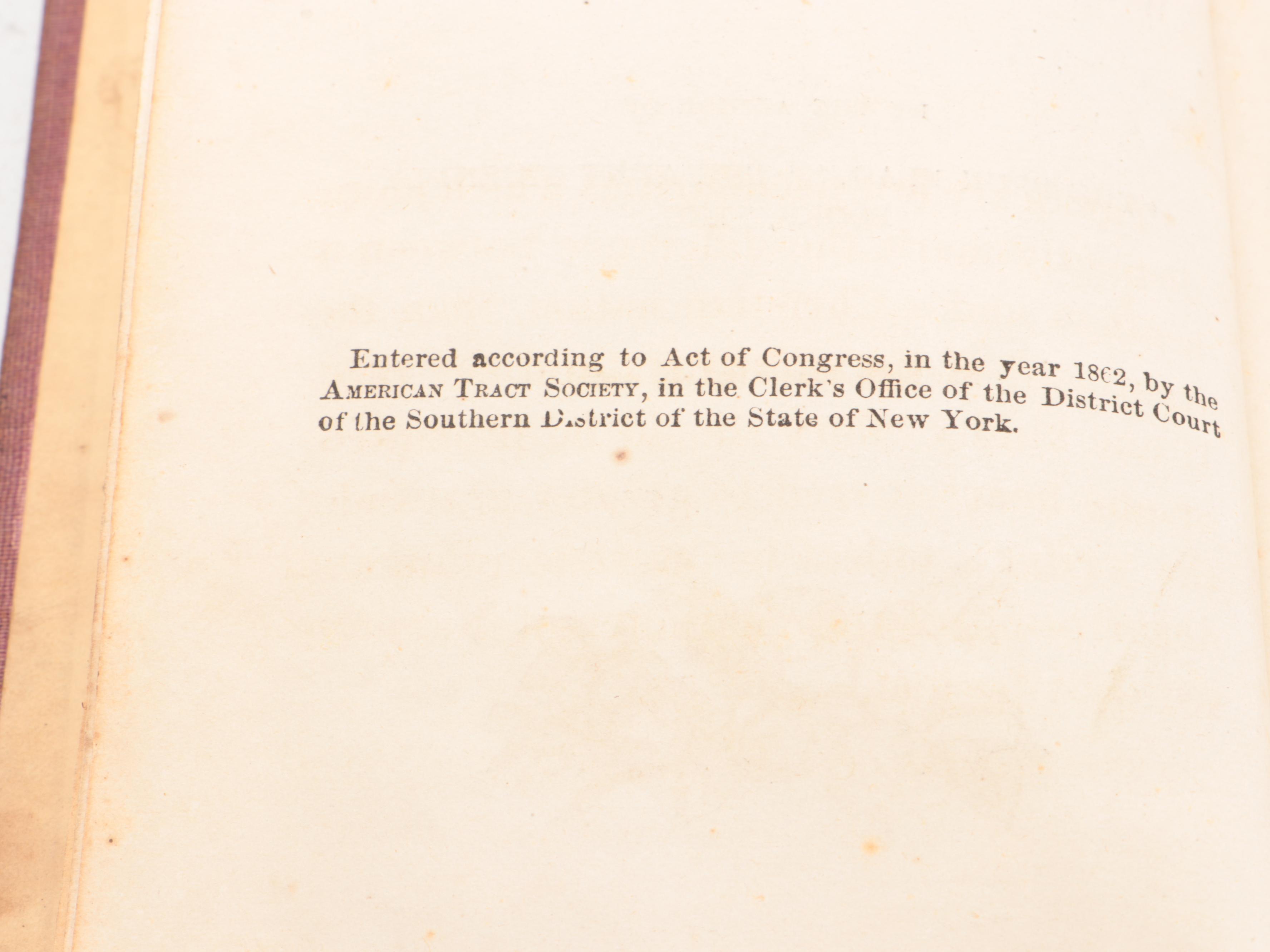 Illustrated "The Woodman's Nannette" by Sarah Baker, 1862