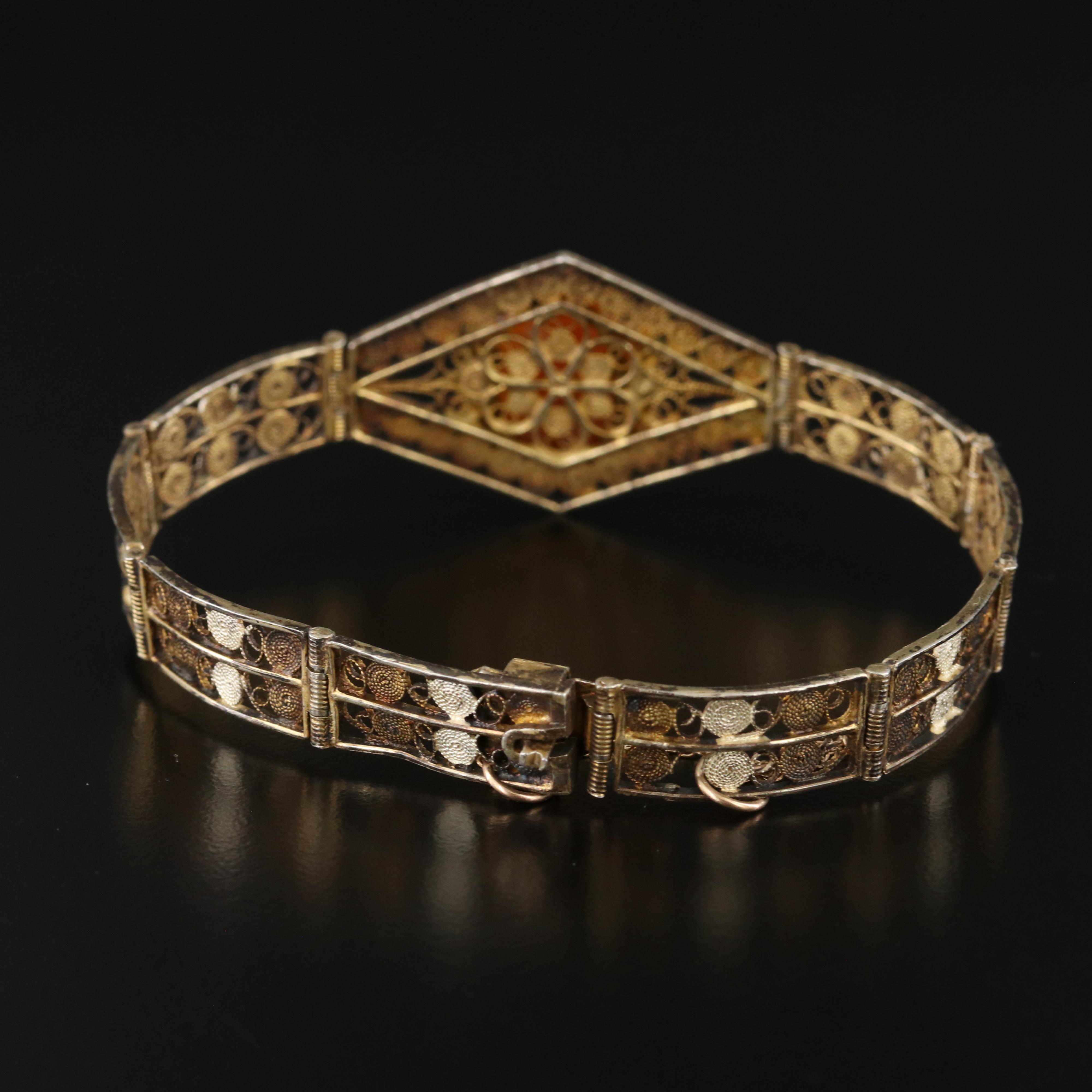 800 Shell Cameo Bracelet