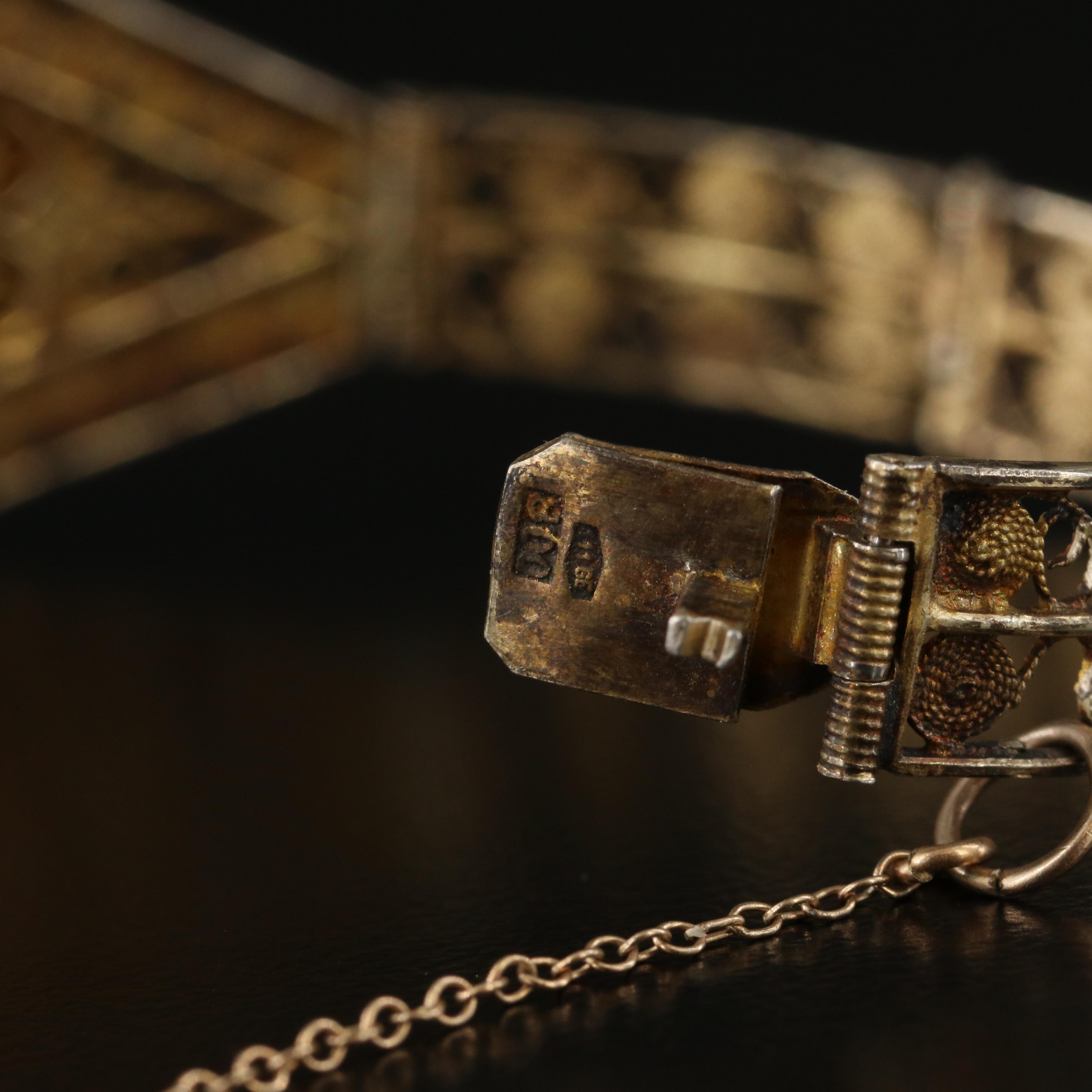 800 Shell Cameo Bracelet