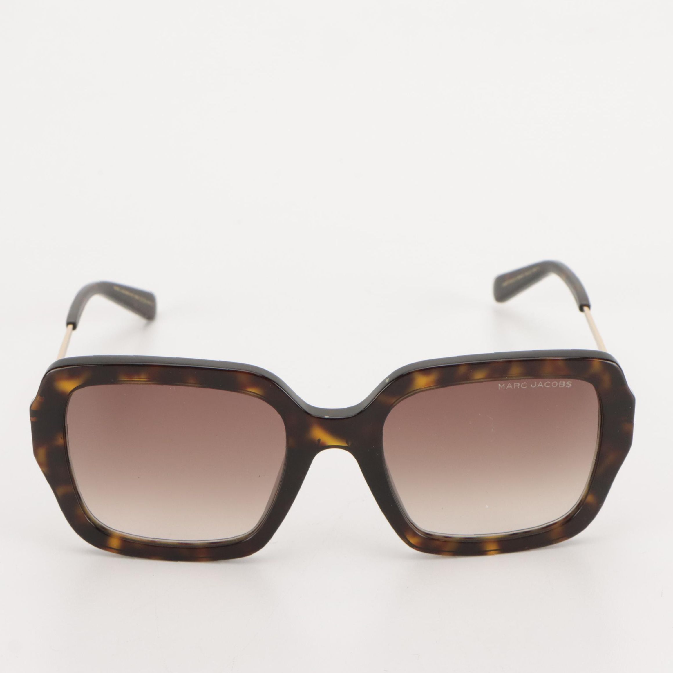 Marc Jacobs MARC 652/S 086HA Havana Square Sunglasses in Case