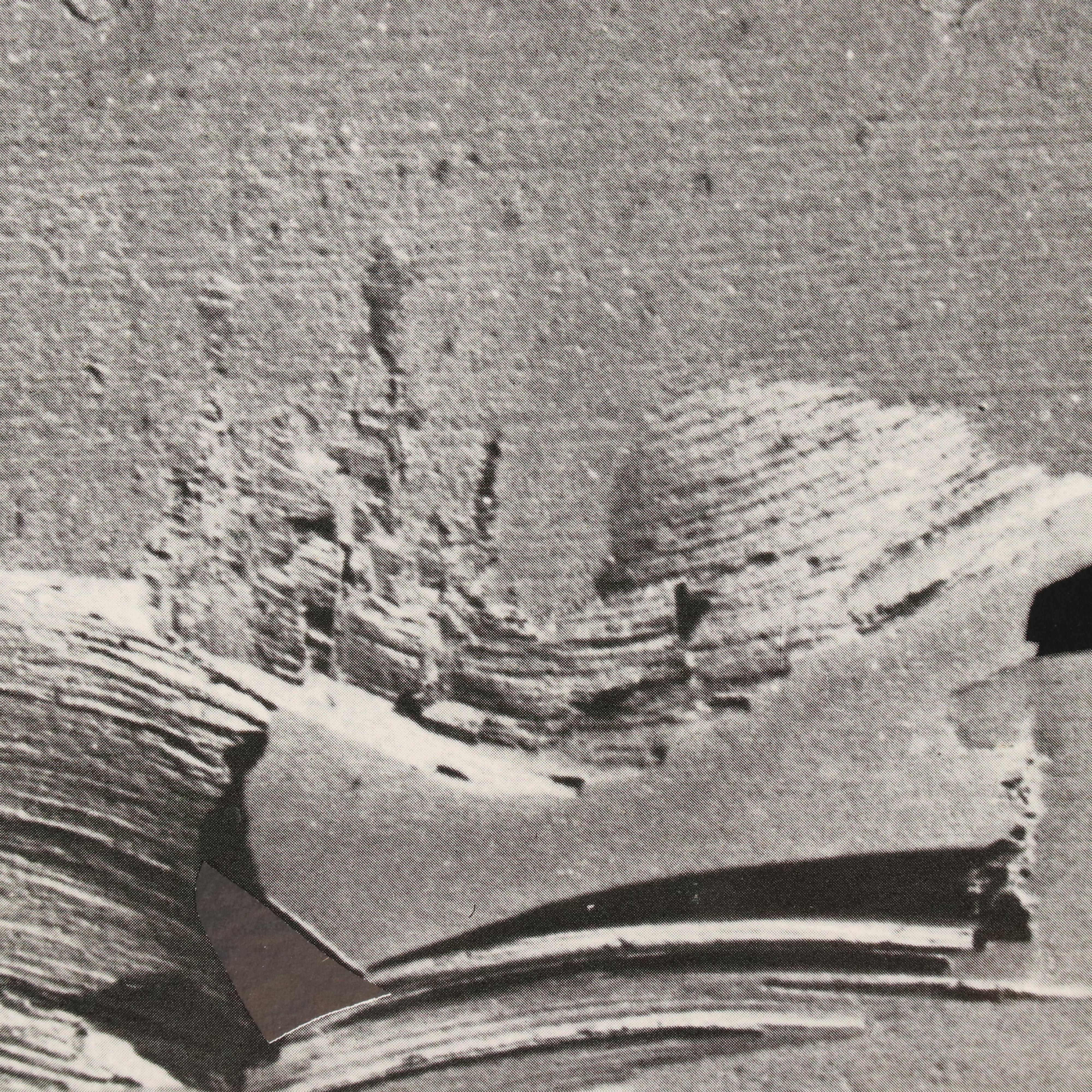 Louise Nevelson Silver Foil Seriolithograph "End of Day," 1975