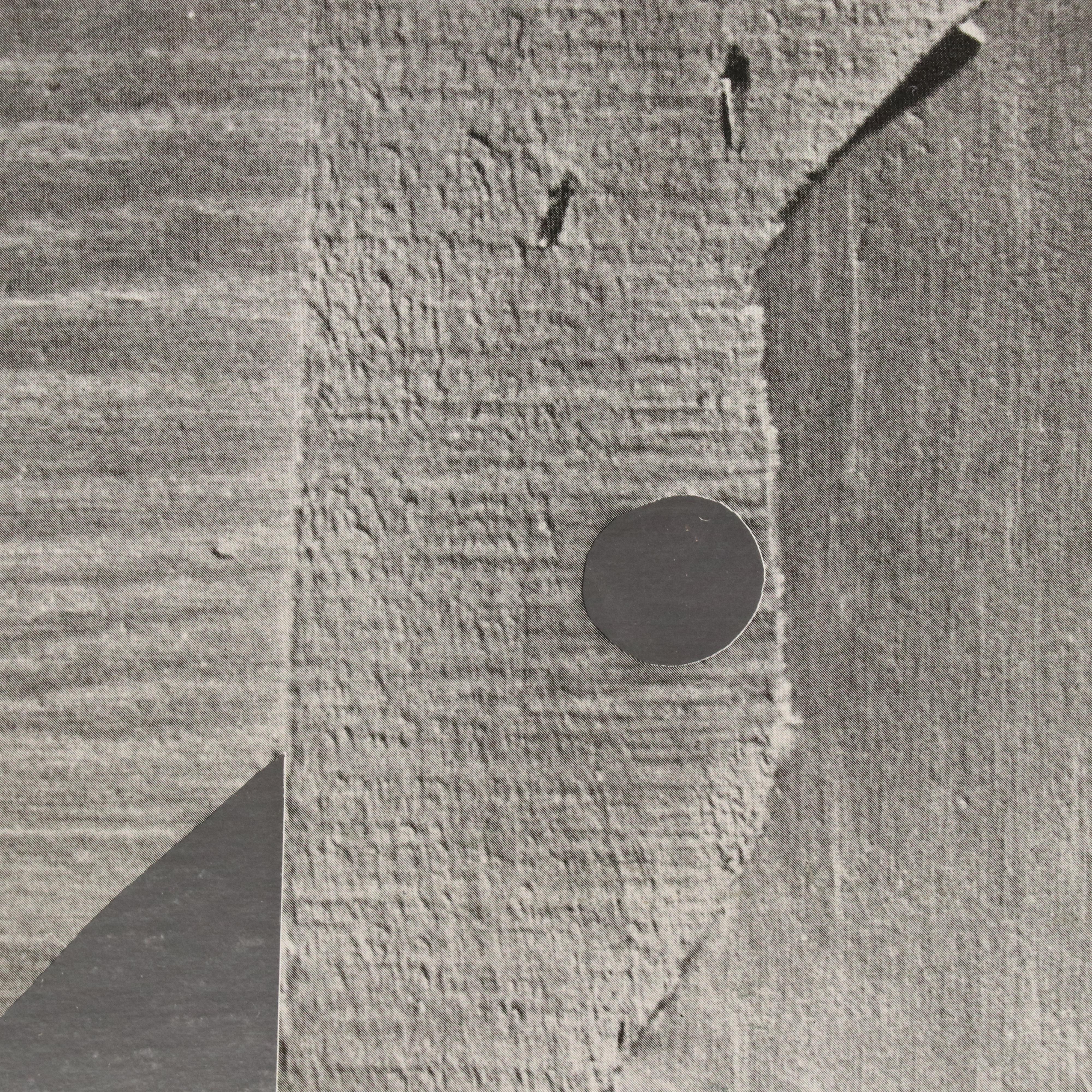 Louise Nevelson Silver Foil Seriolithograph "End of Day," 1975