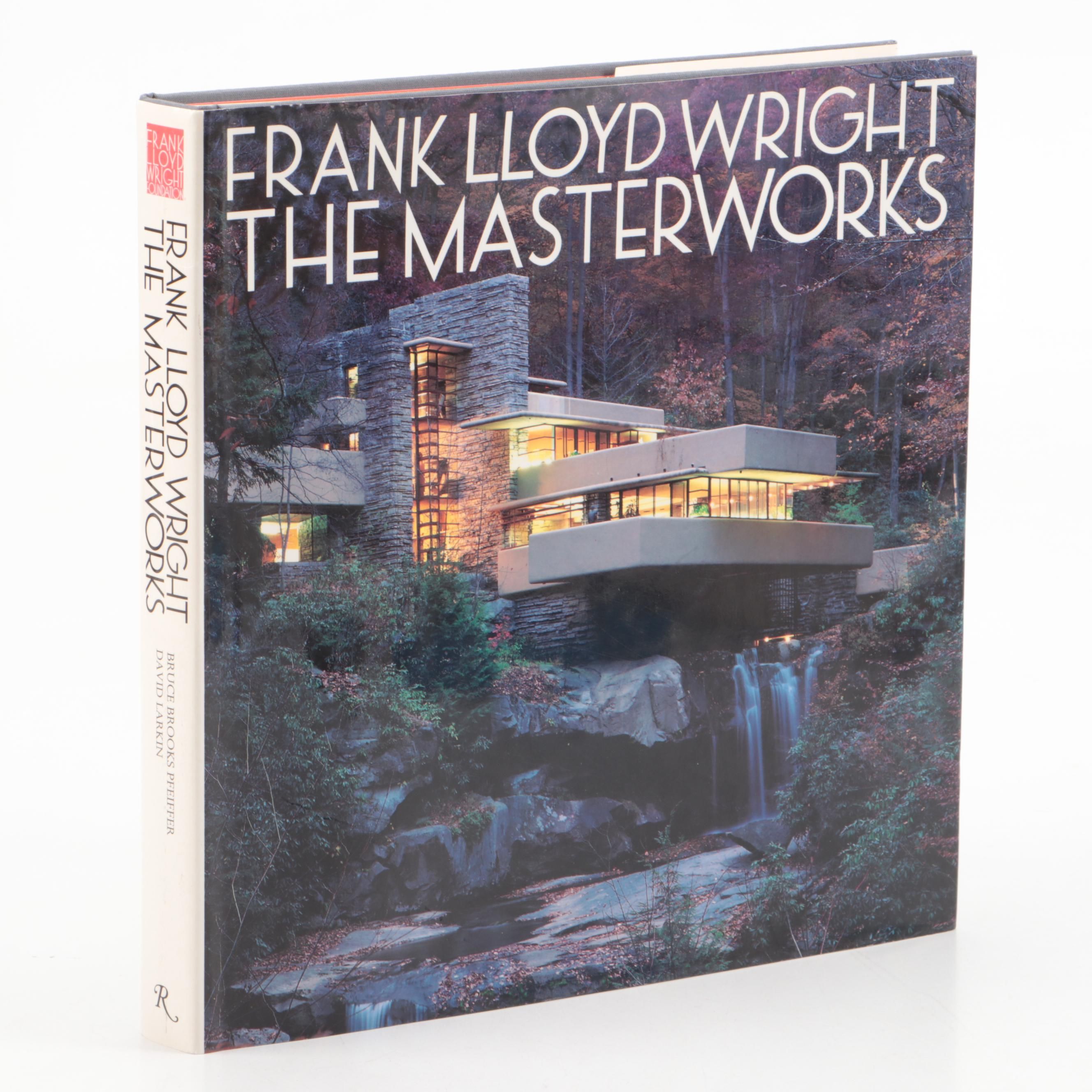 First Edition "Frank Lloyd Wright: The Masterworks" Edited by David Larkin, 1993