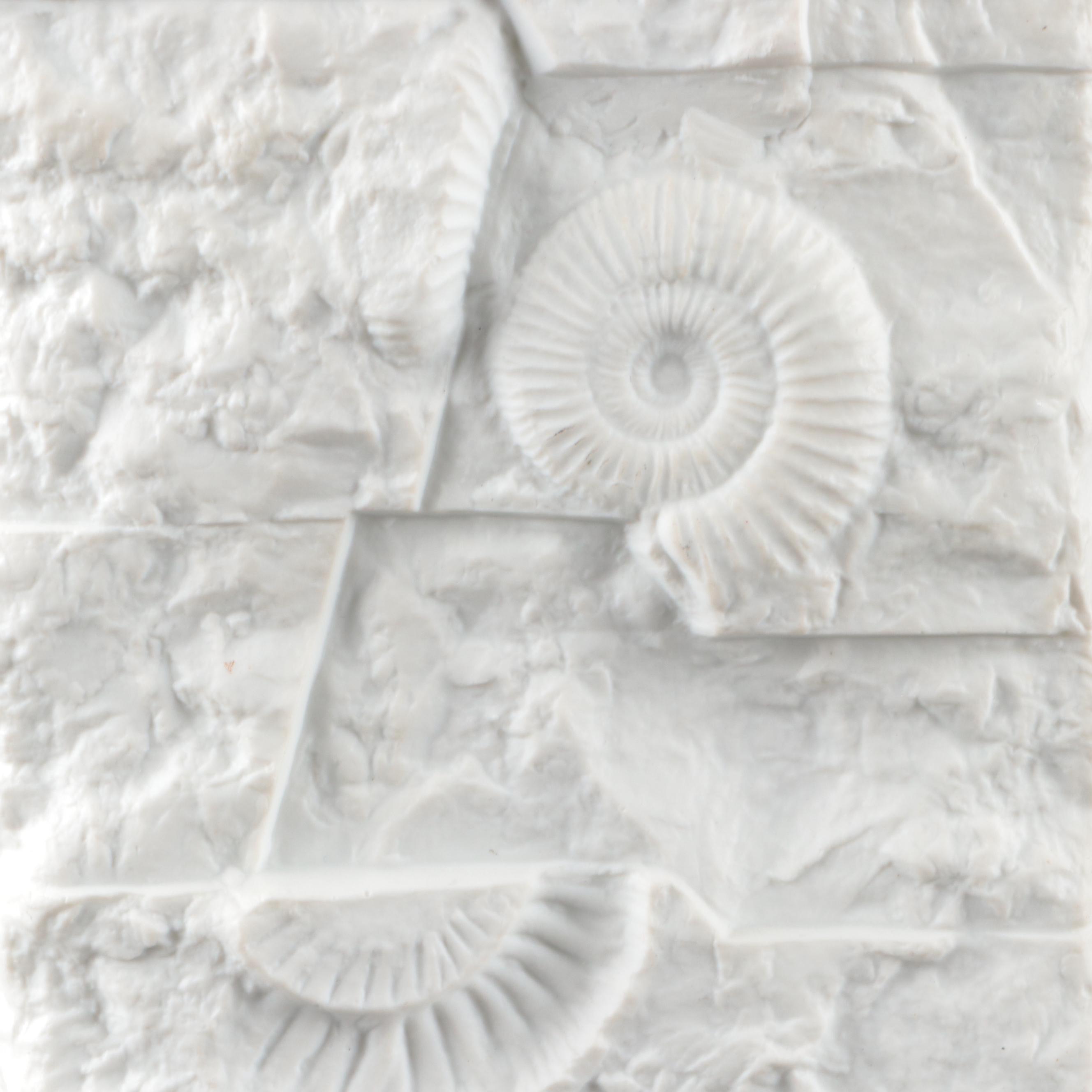 Alboth & Kaiser White Porcelain Fossil Vase