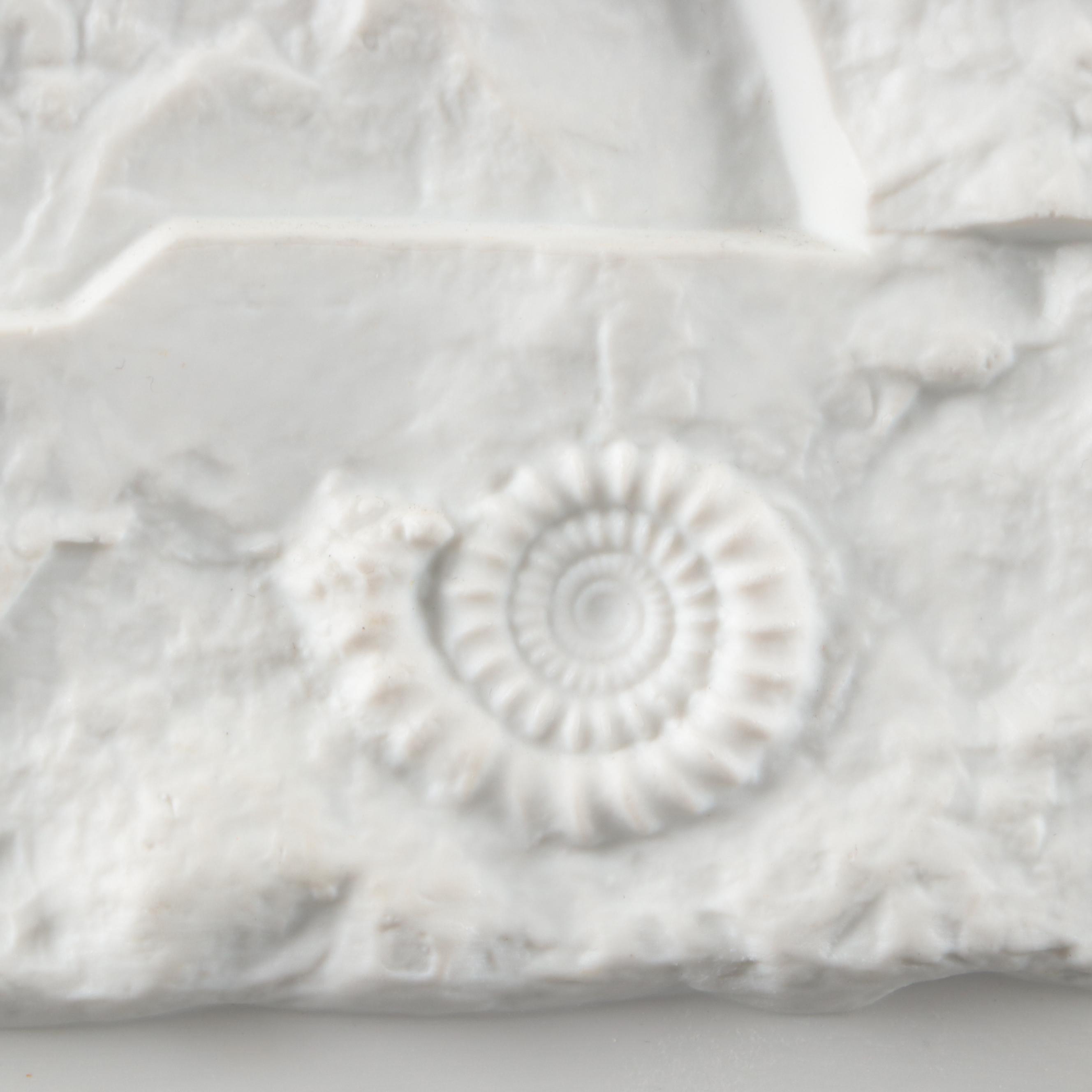 Alboth & Kaiser White Porcelain Fossil Vase