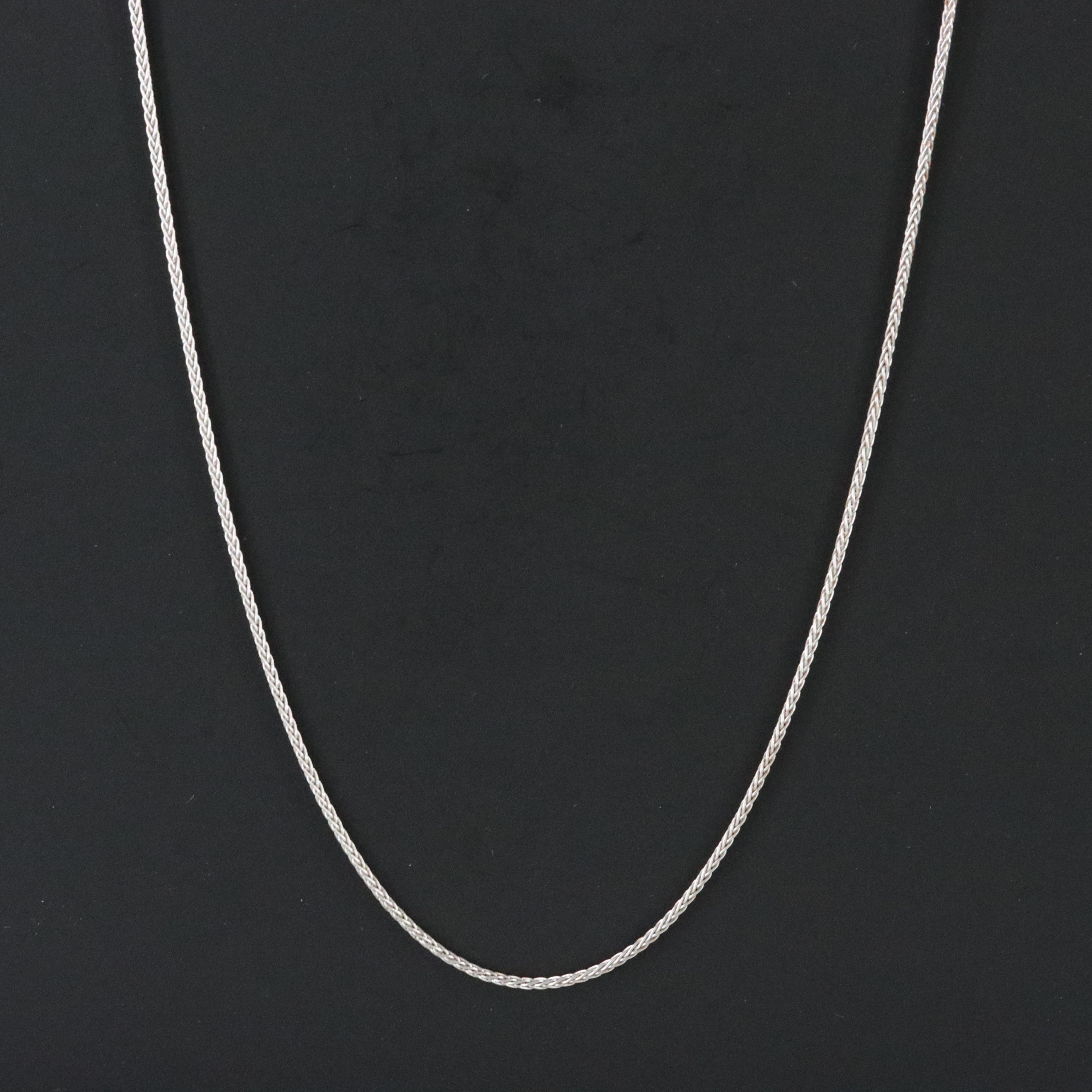 Italian 10K Foxtail Chain Necklace