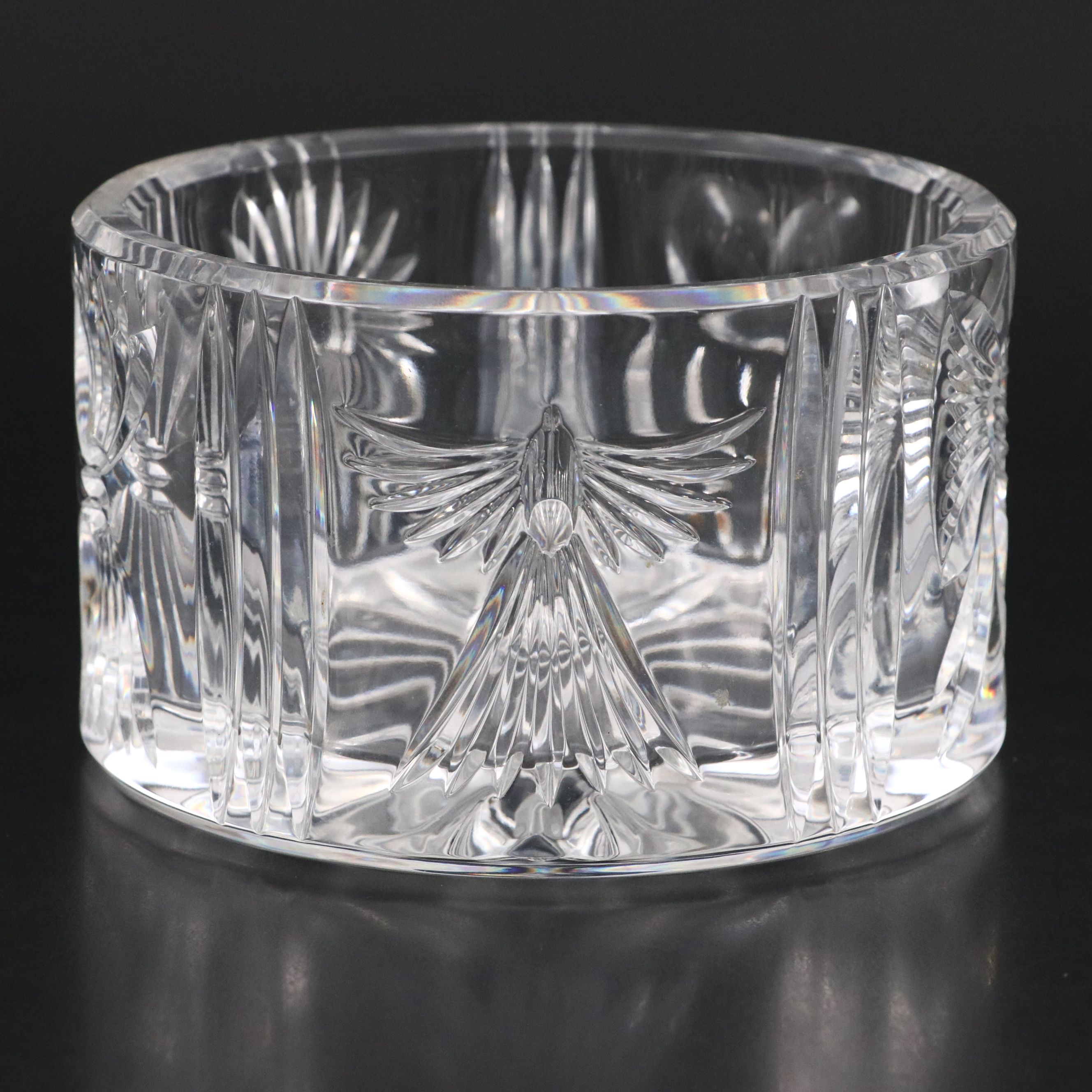 Waterford Crystal Millennium Series Champagne/Wine Bottle Coaster