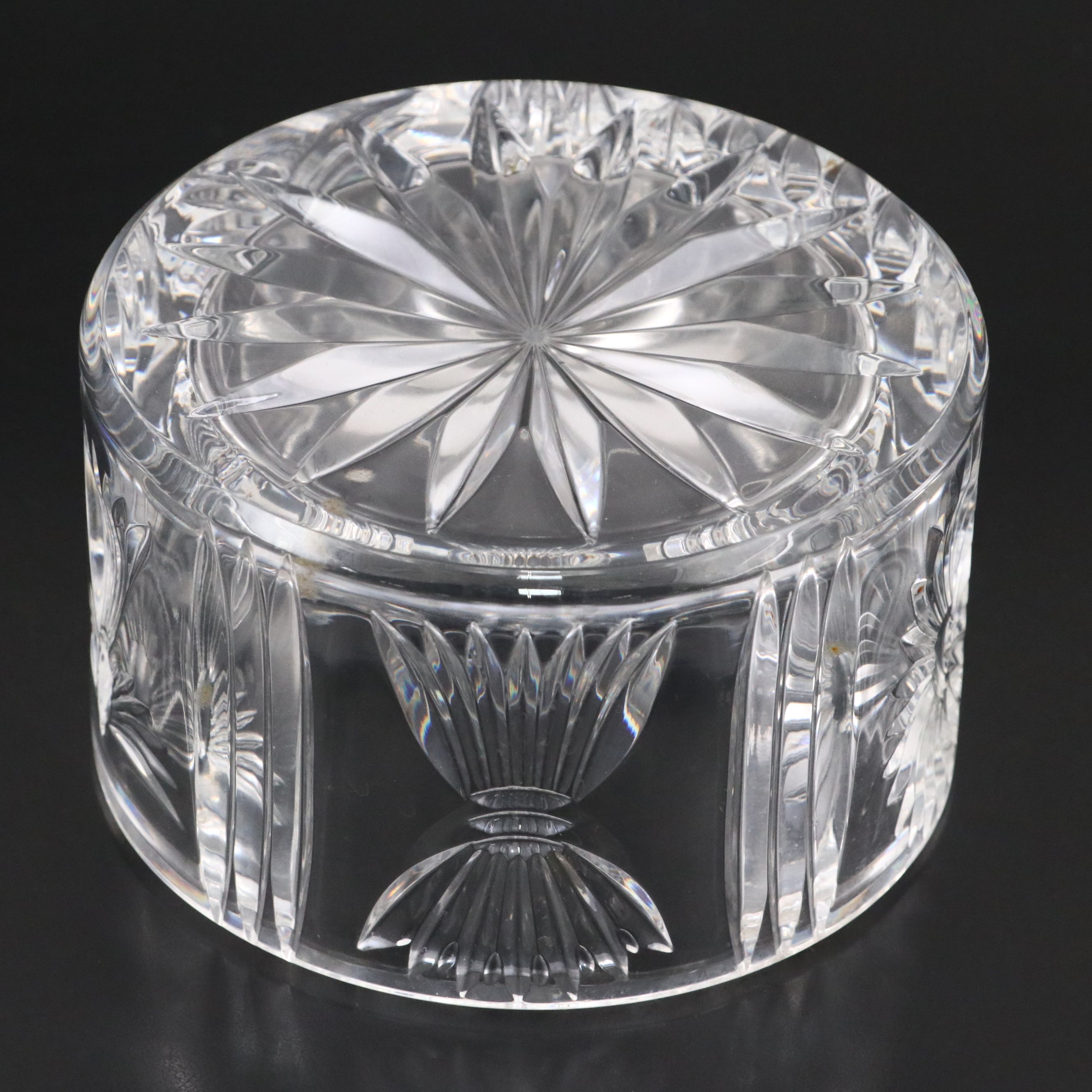 Waterford Crystal Millennium Series Champagne/Wine Bottle Coaster