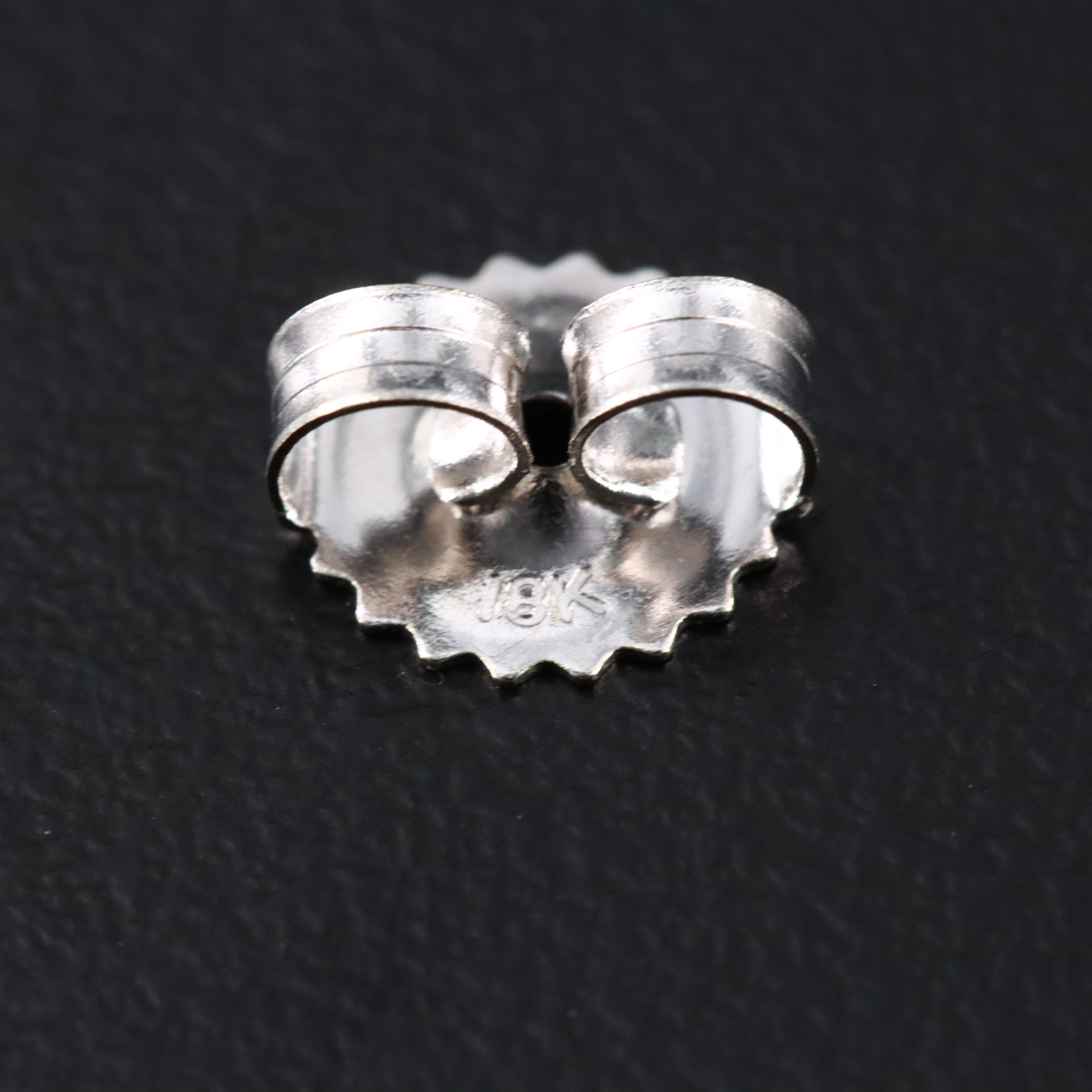 18K 1.89 CTW Diamond Stud Earrings