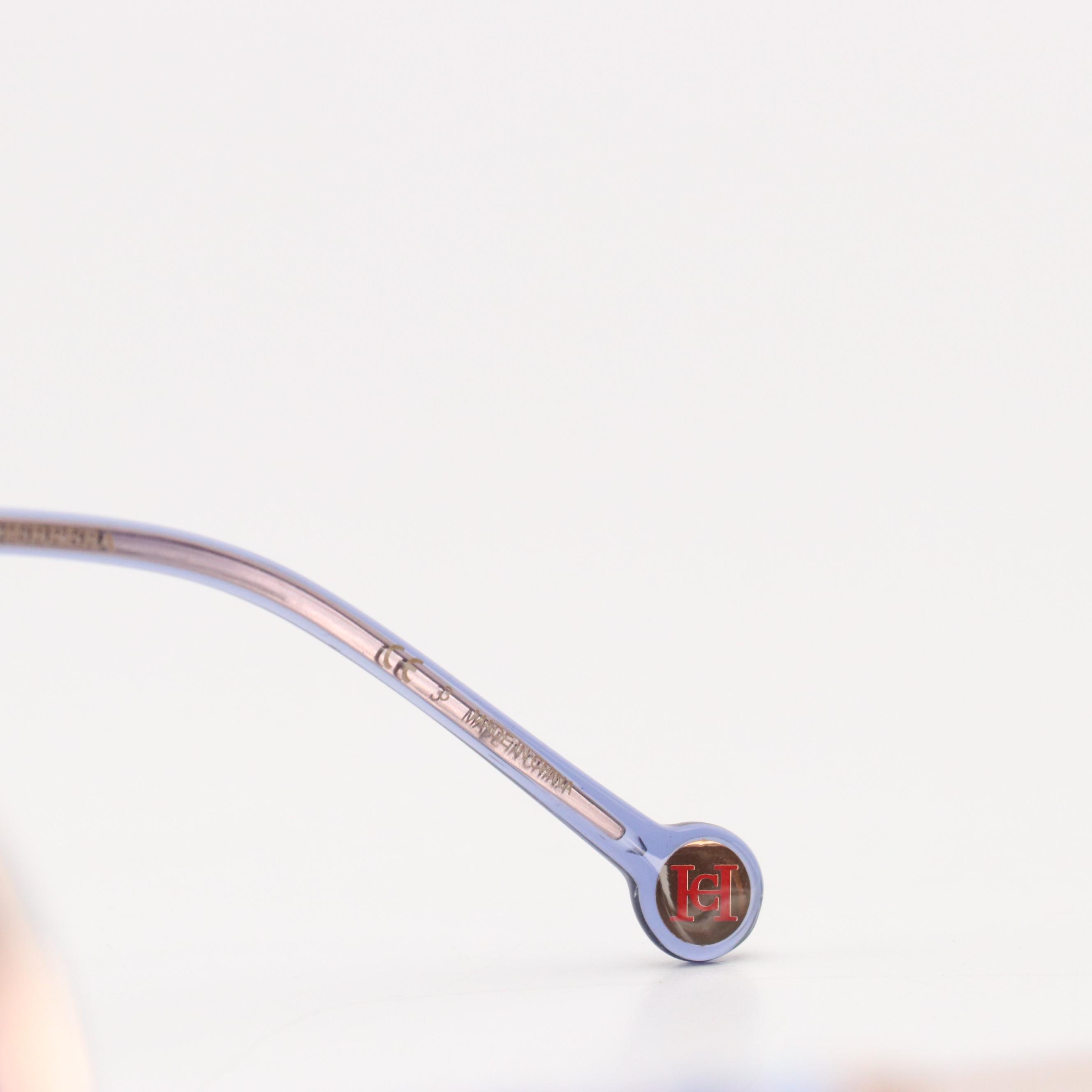 Carolina Herrera CH0034 Oversized Aviator Sunglasses with Case