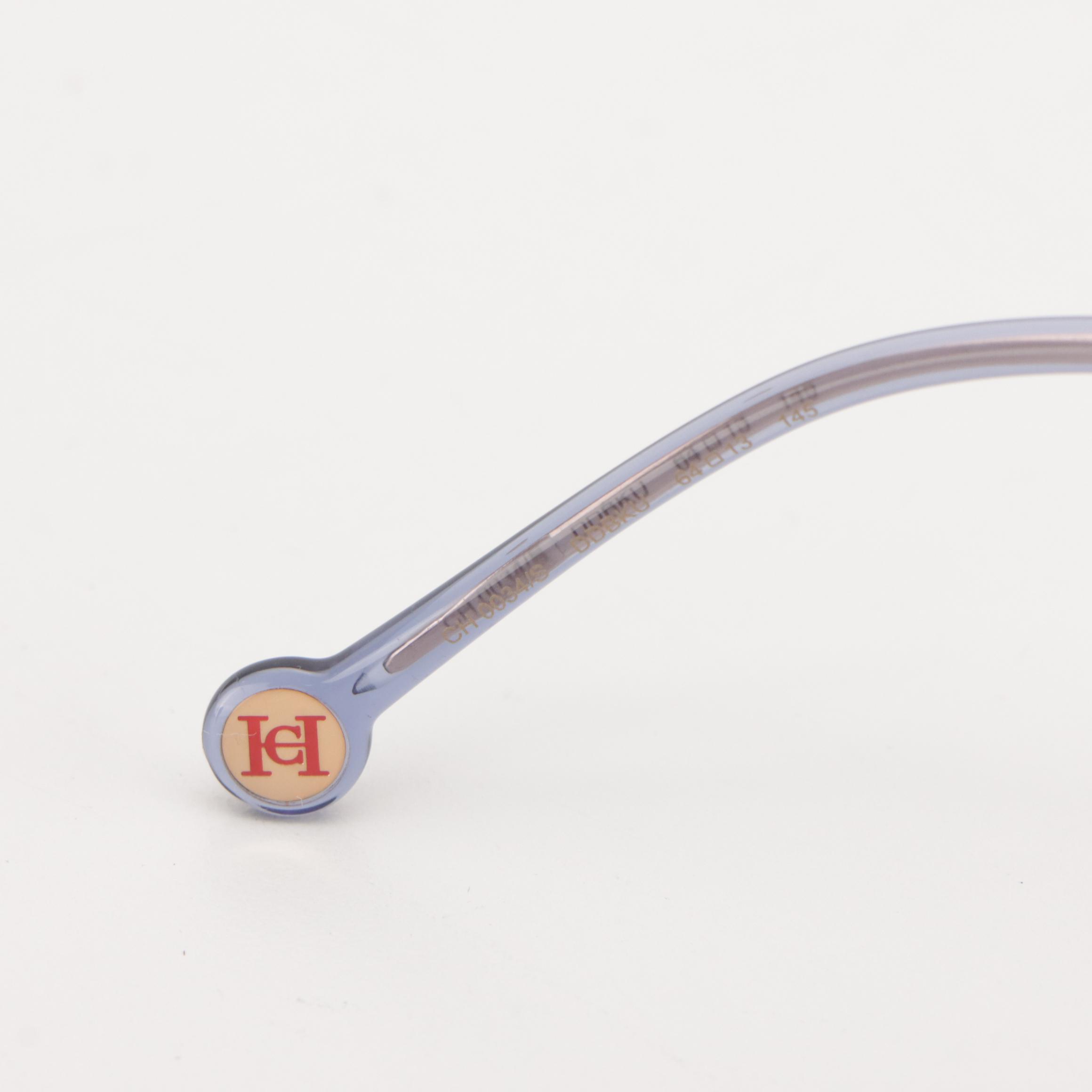 Carolina Herrera CH0034 Oversized Aviator Sunglasses with Case