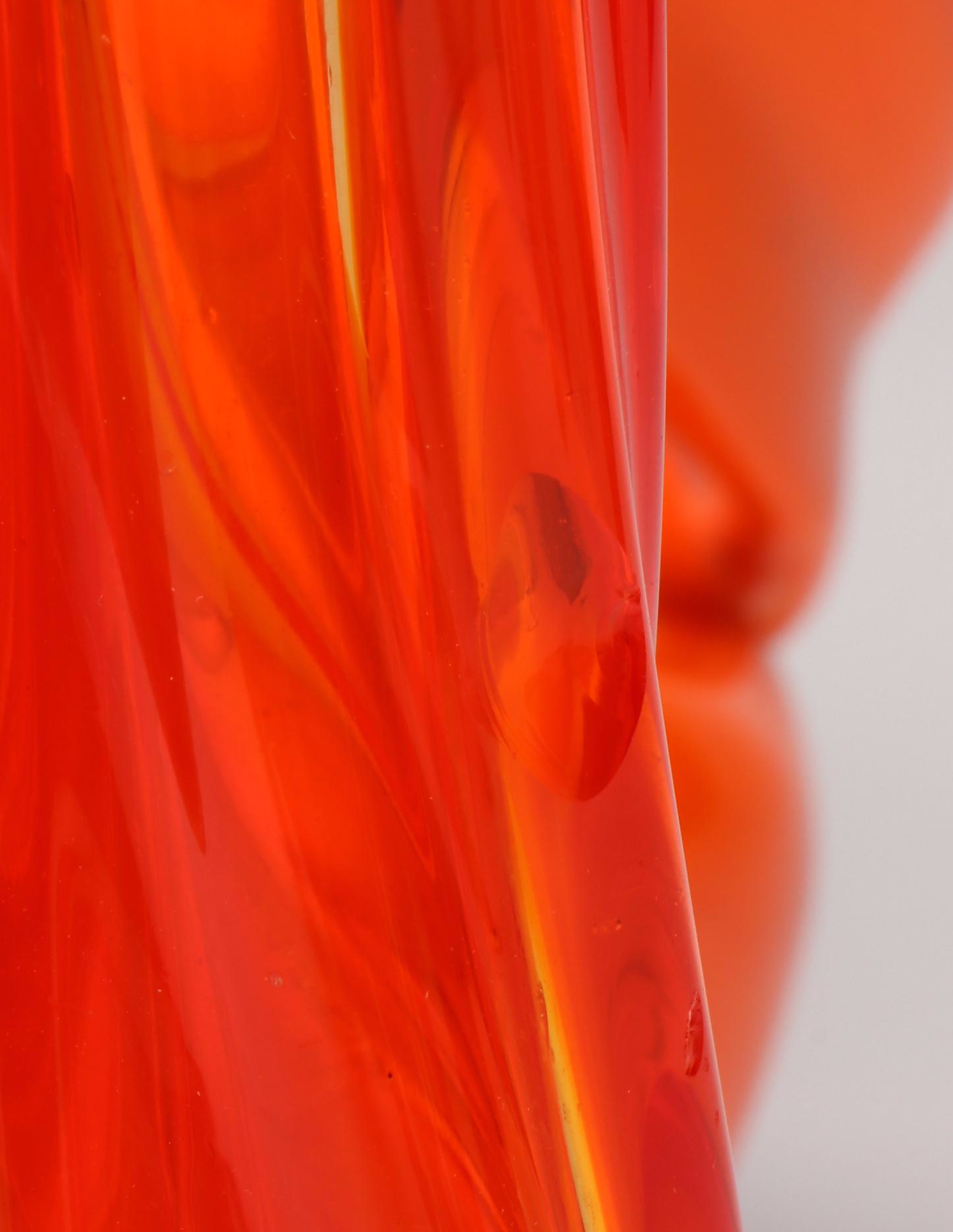 MCM L.E. Smith "Bittersweet" Compote, More Orange Glassware & Pottery Pitchers