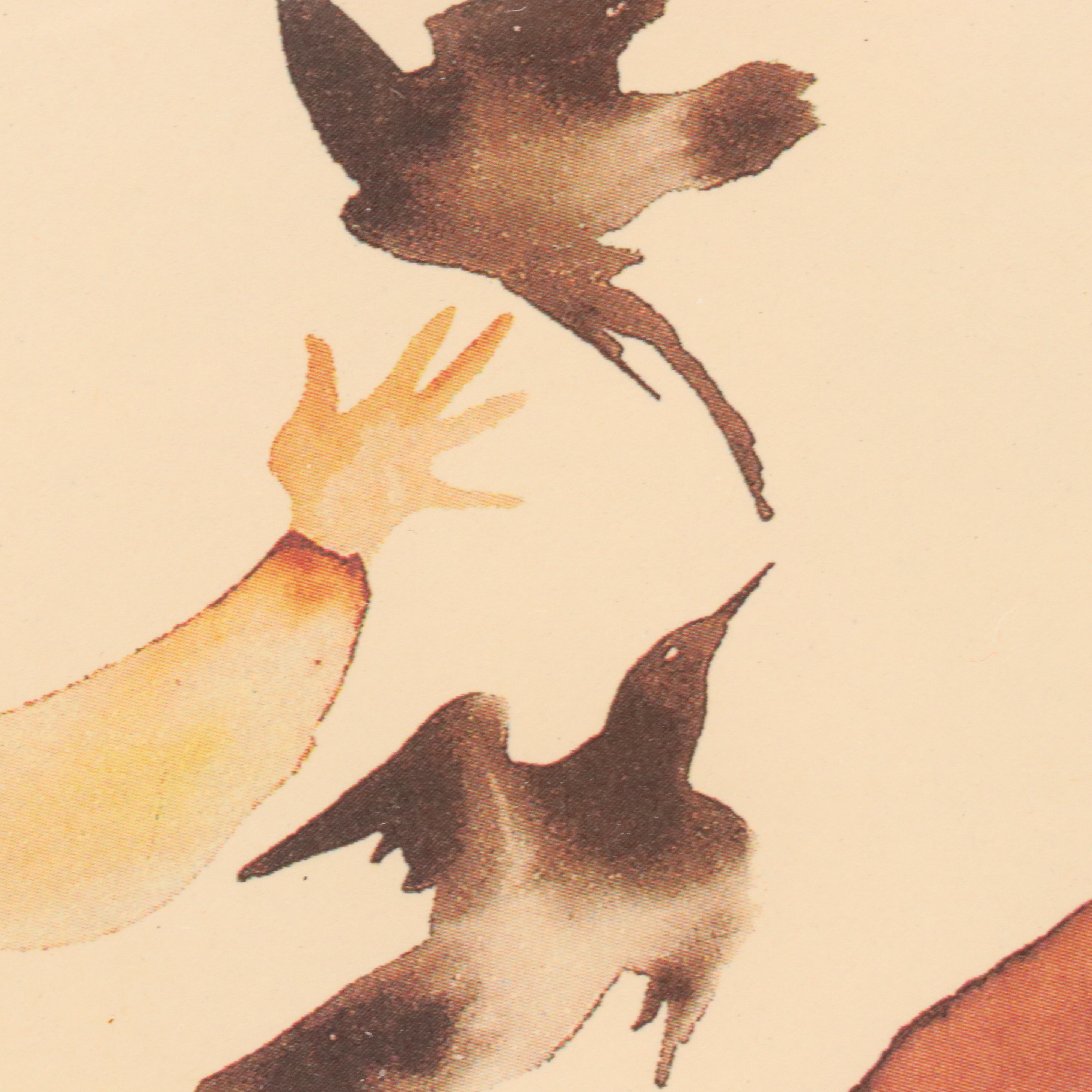 Offset Lithographs After Carol Grigg Cherokee Watercolor Paintings, Circa 2001