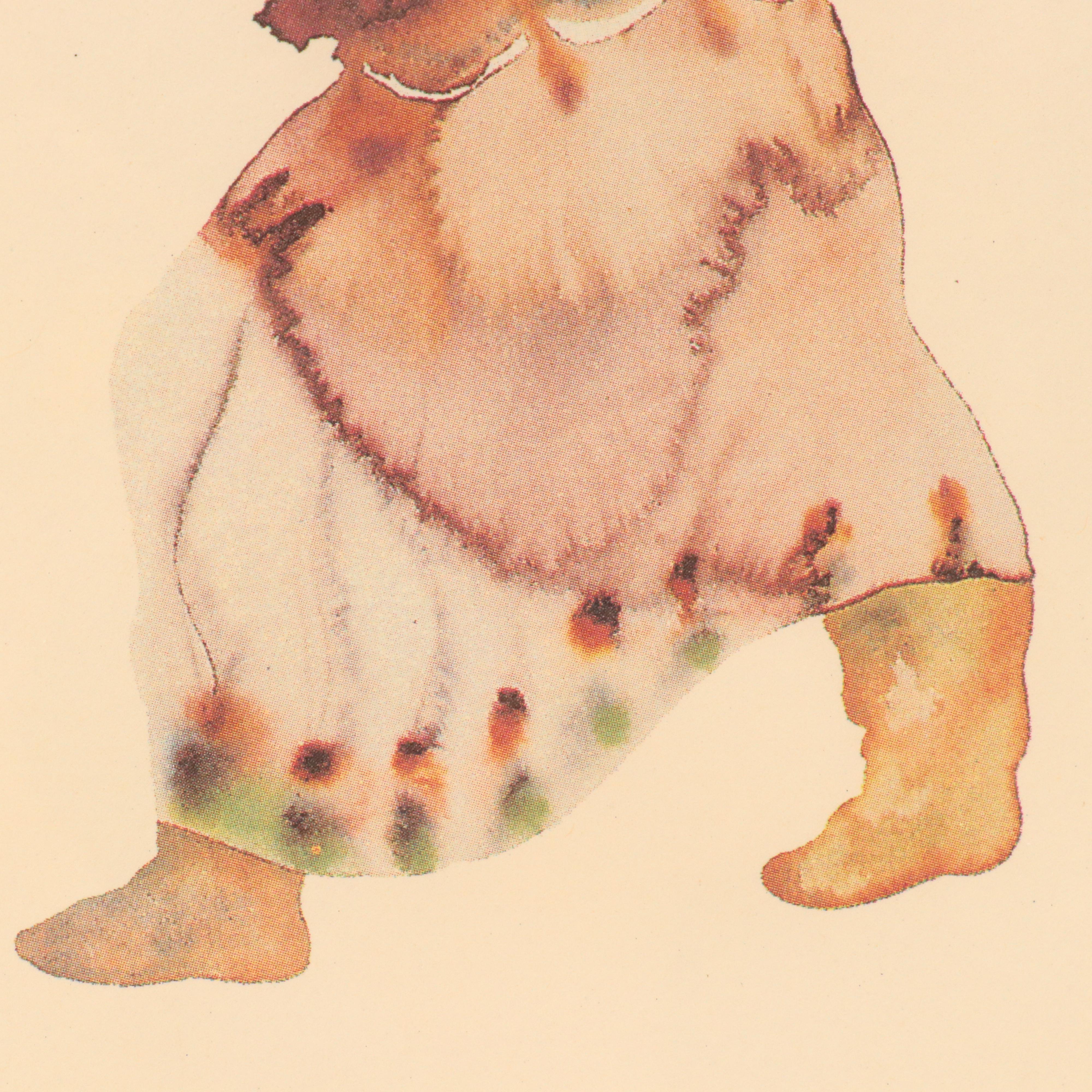 Offset Lithographs After Carol Grigg Cherokee Watercolor Paintings, Circa 2001