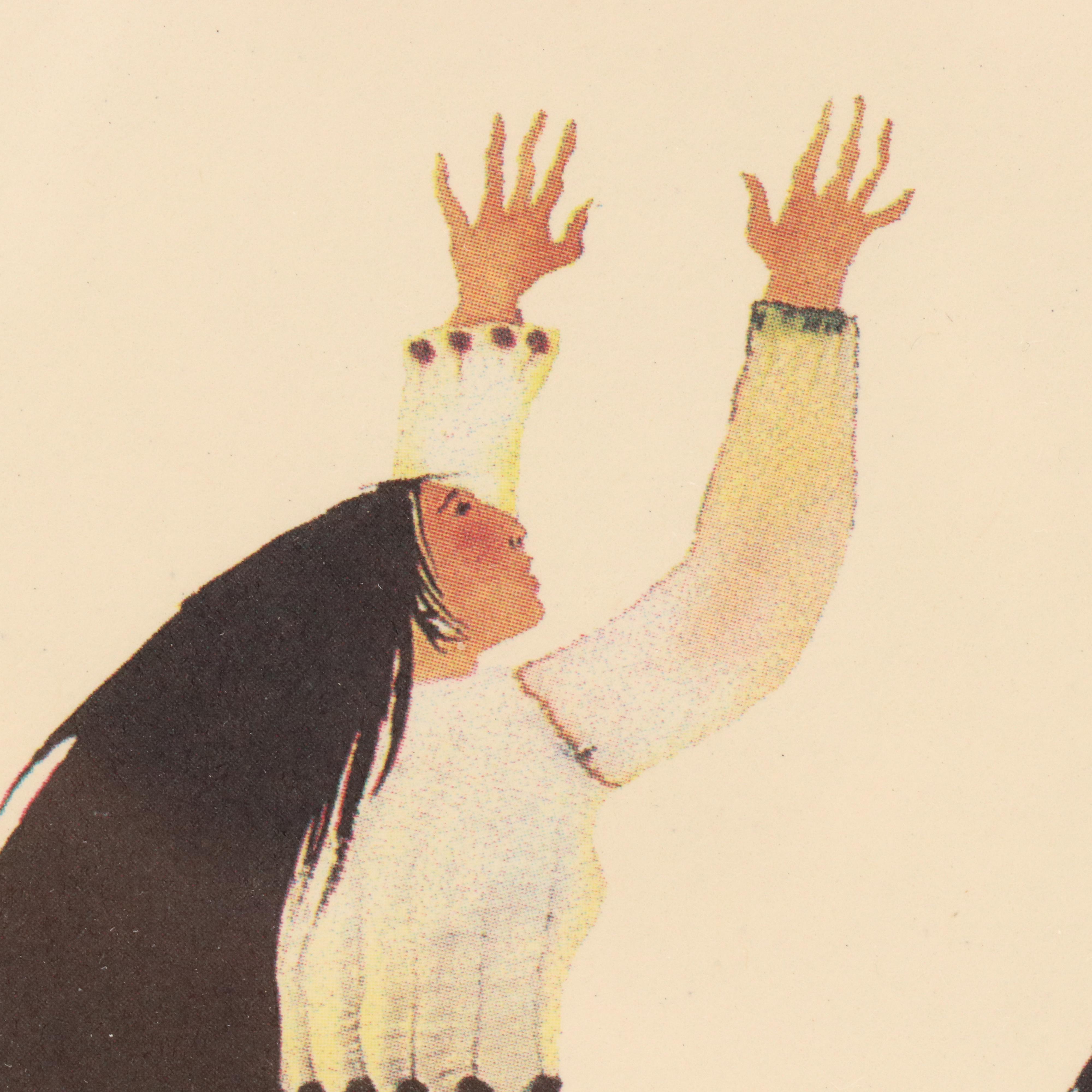 Offset Lithographs After Carol Grigg Cherokee Watercolor Paintings, Circa 2001