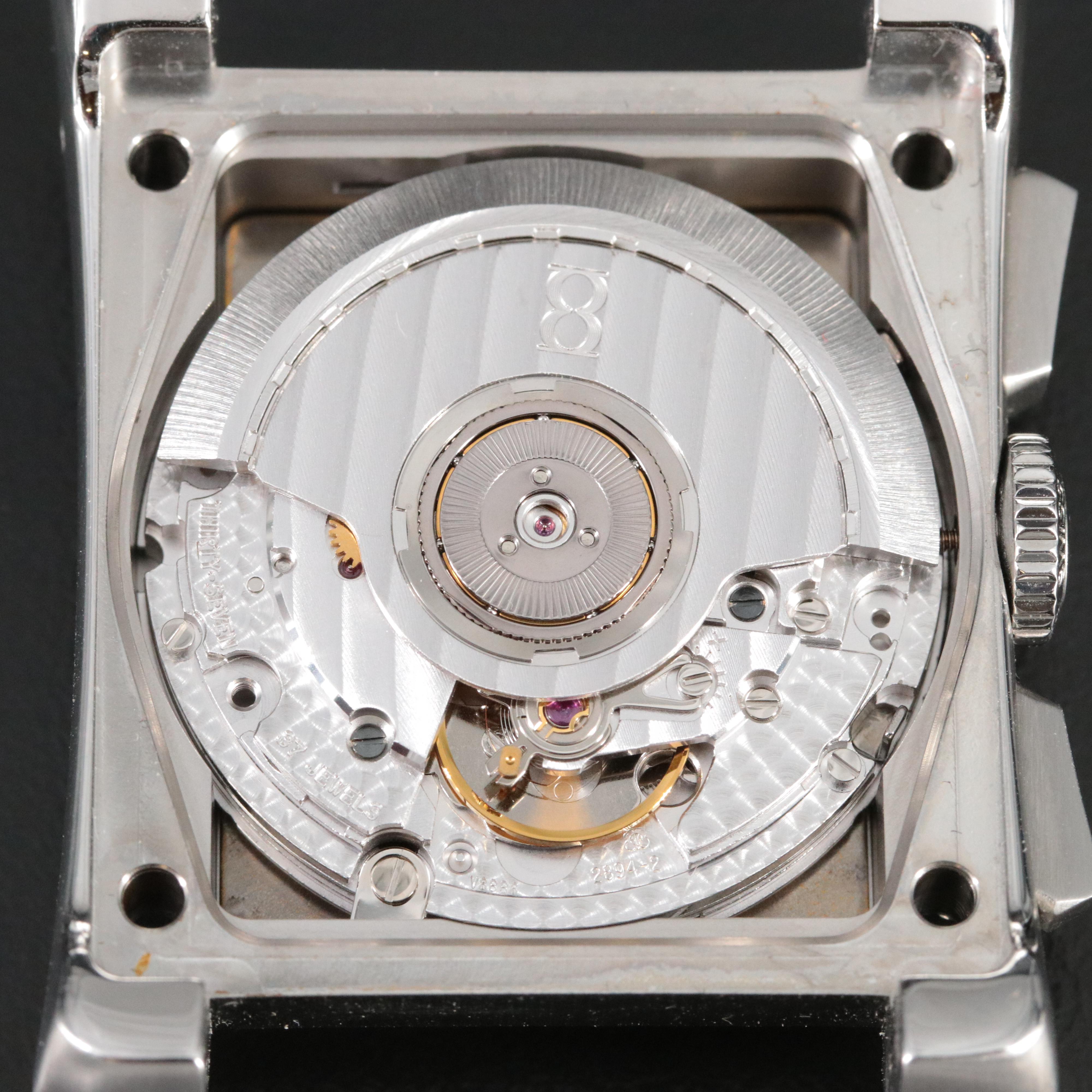 Bedat & Co. No. 7 Chronograph Steel Black Automatic Watch