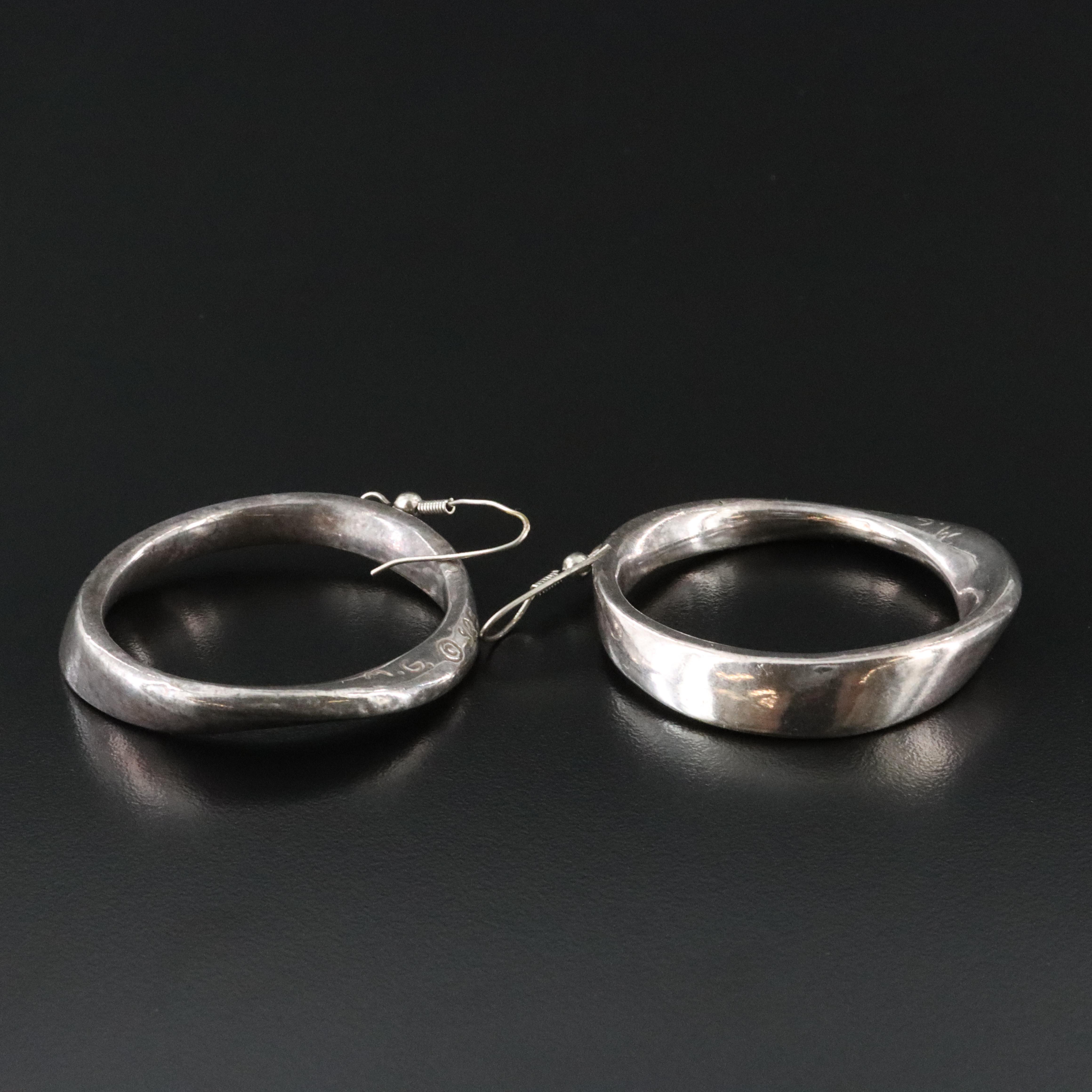 Sterling Electroformed Earrings