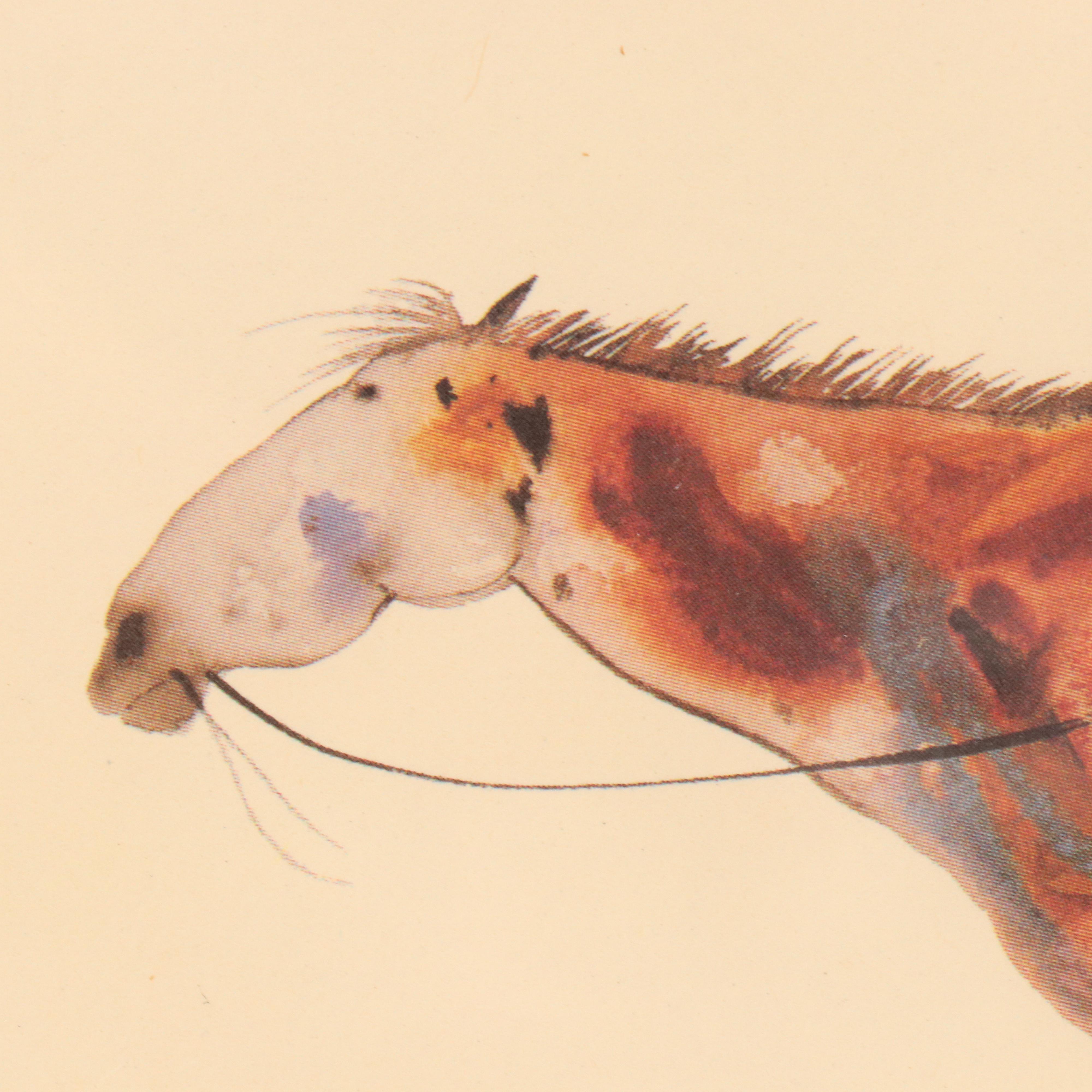 Offset Lithographs After Carol Grigg "Flight" and More Paintings, Circa 2001