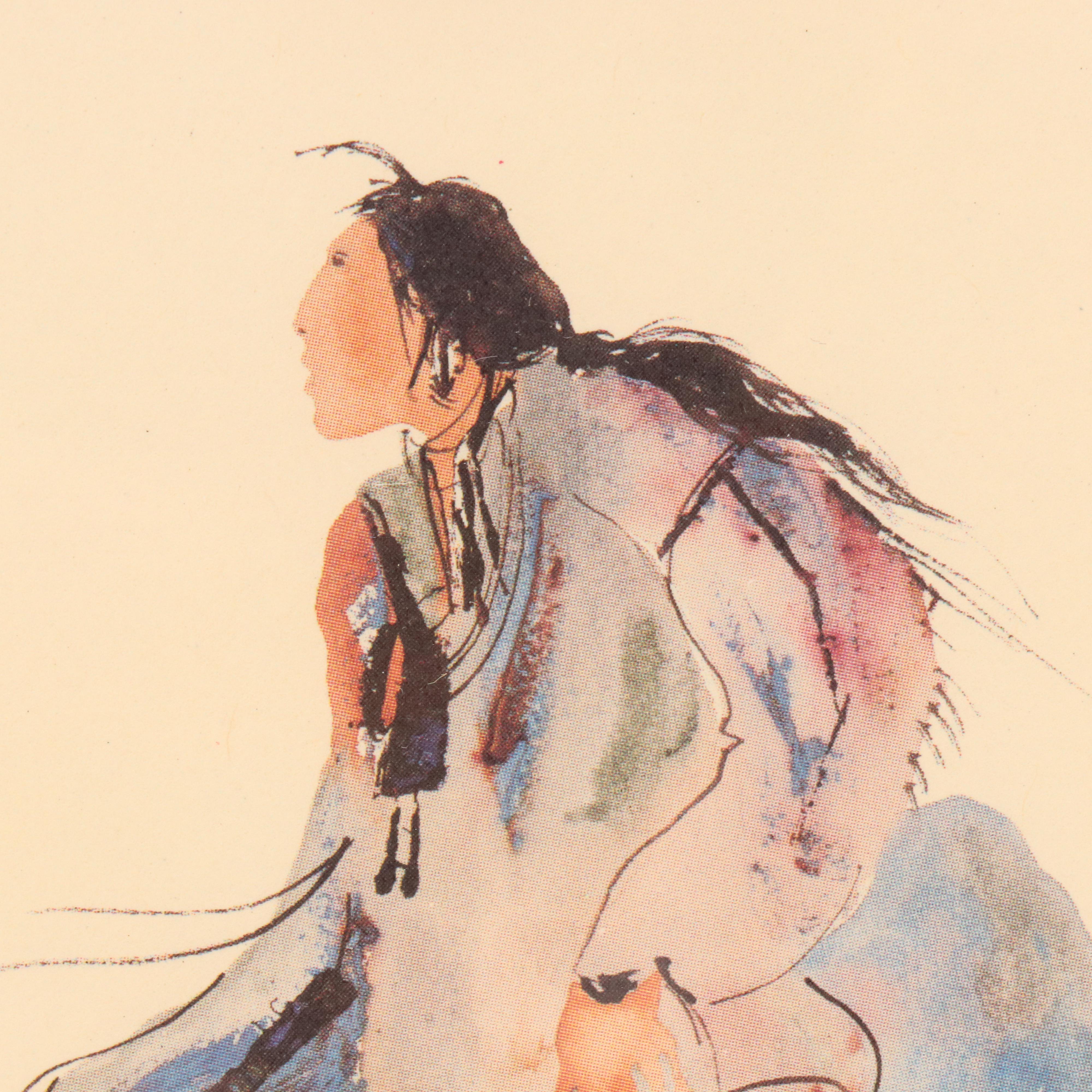 Offset Lithographs After Carol Grigg "Flight" and More Paintings, Circa 2001