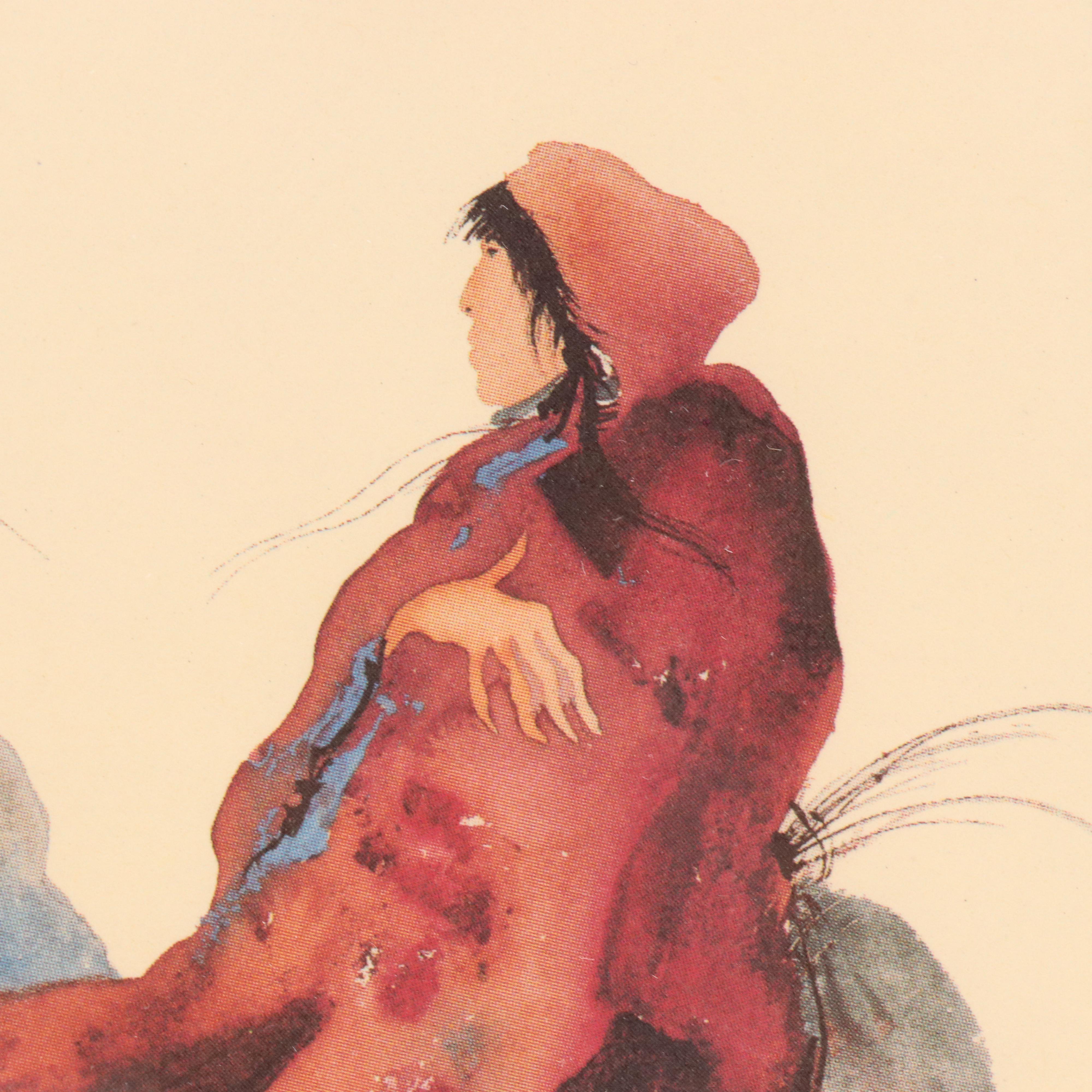 Offset Lithographs After Carol Grigg "Flight" and More Paintings, Circa 2001