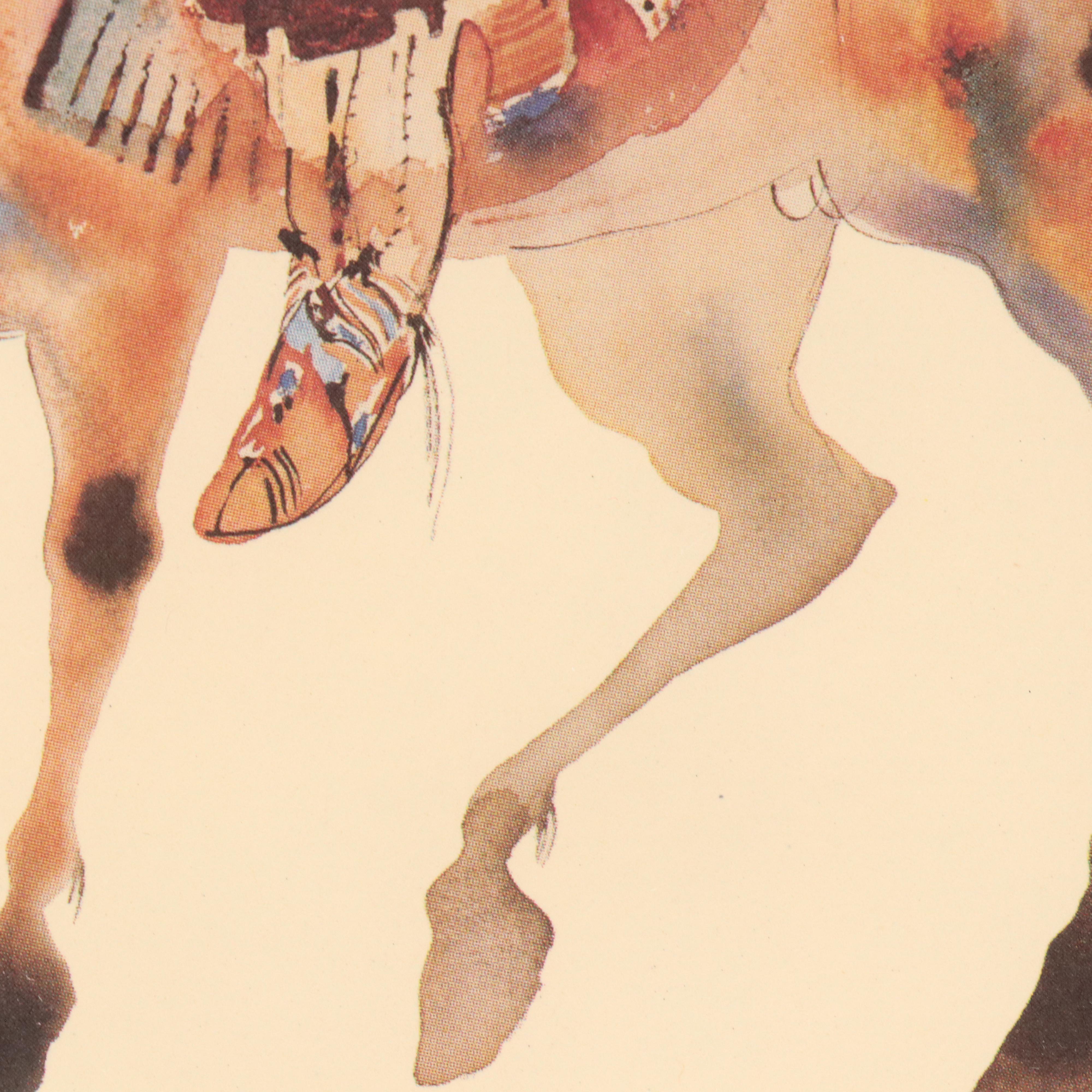 Offset Lithographs After Carol Grigg "Flight" and More Paintings, Circa 2001