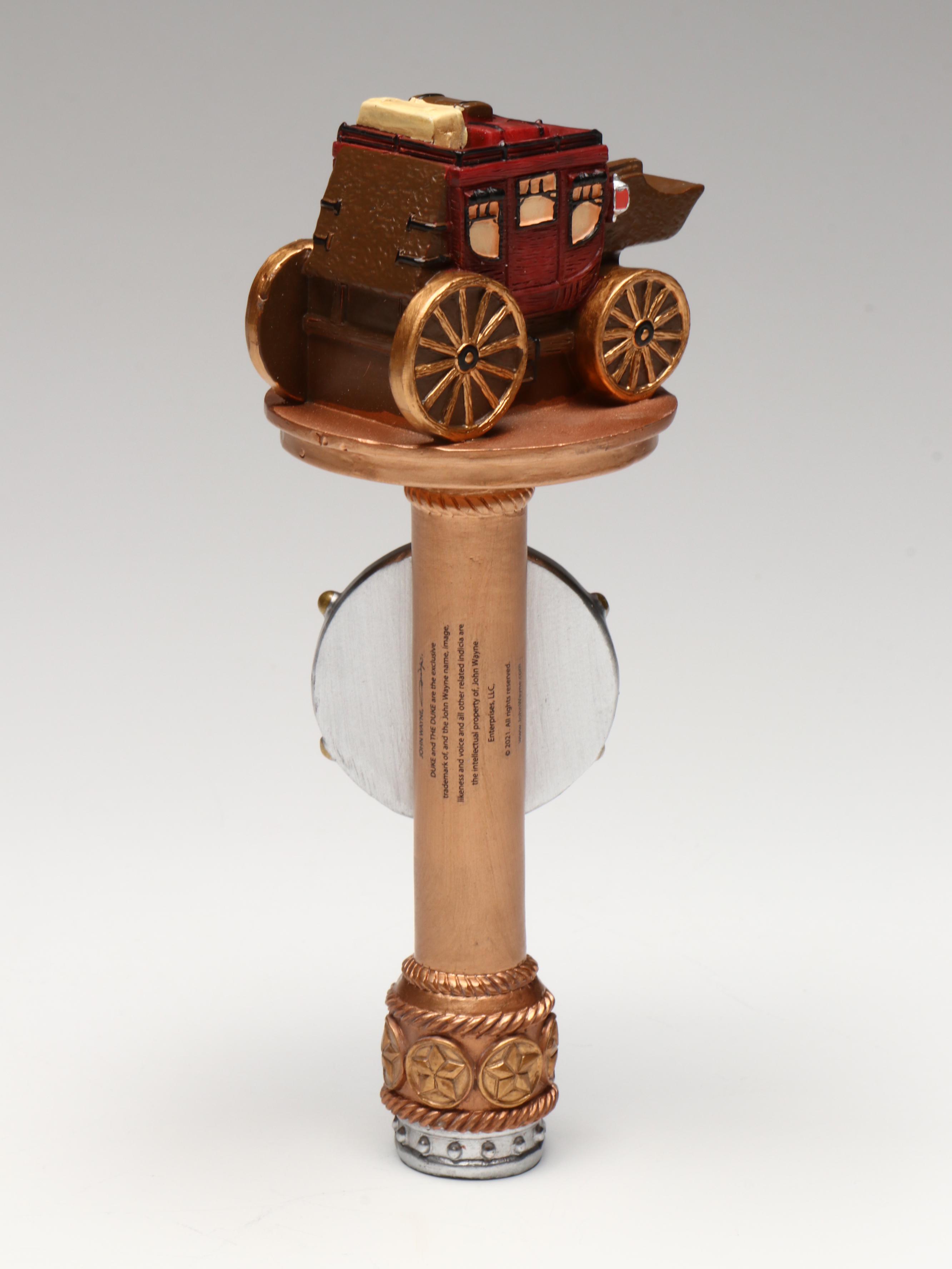 Bradford Exchange John Wayne Resin Tap Handles