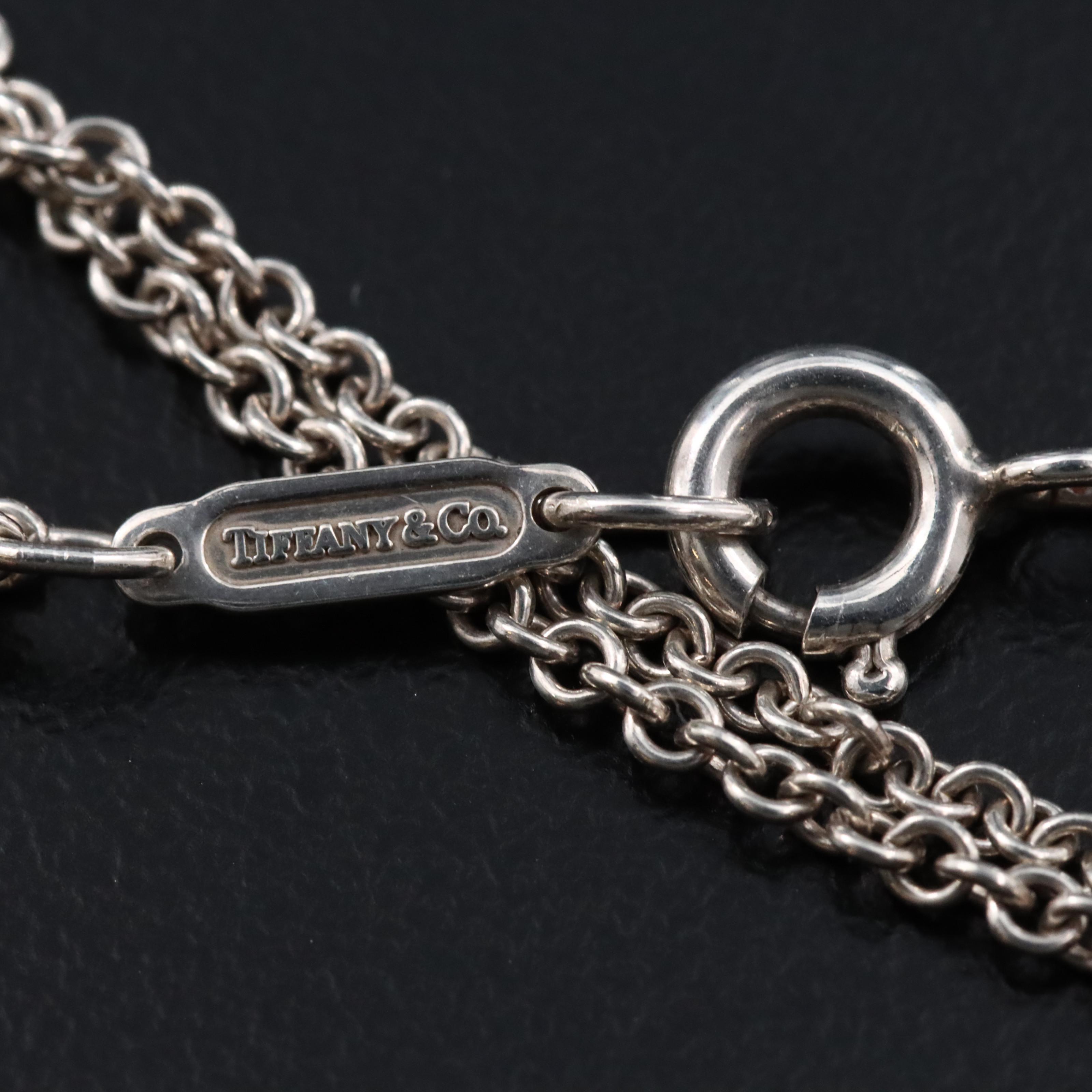 Tiffany & Co. Sterling Infinity Necklace