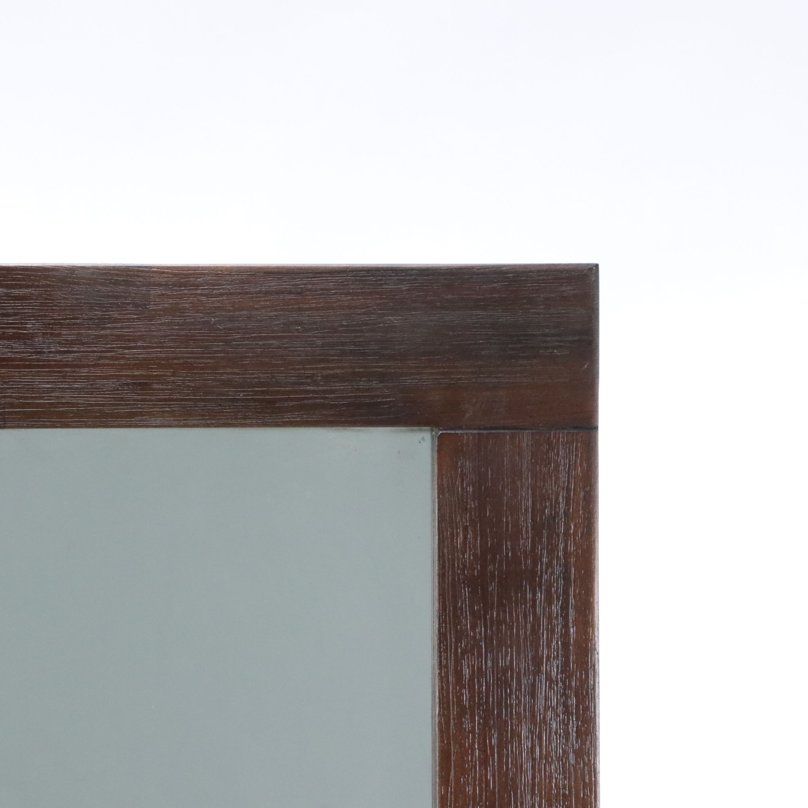 Contemporary Wood Framed Vanity Mirror