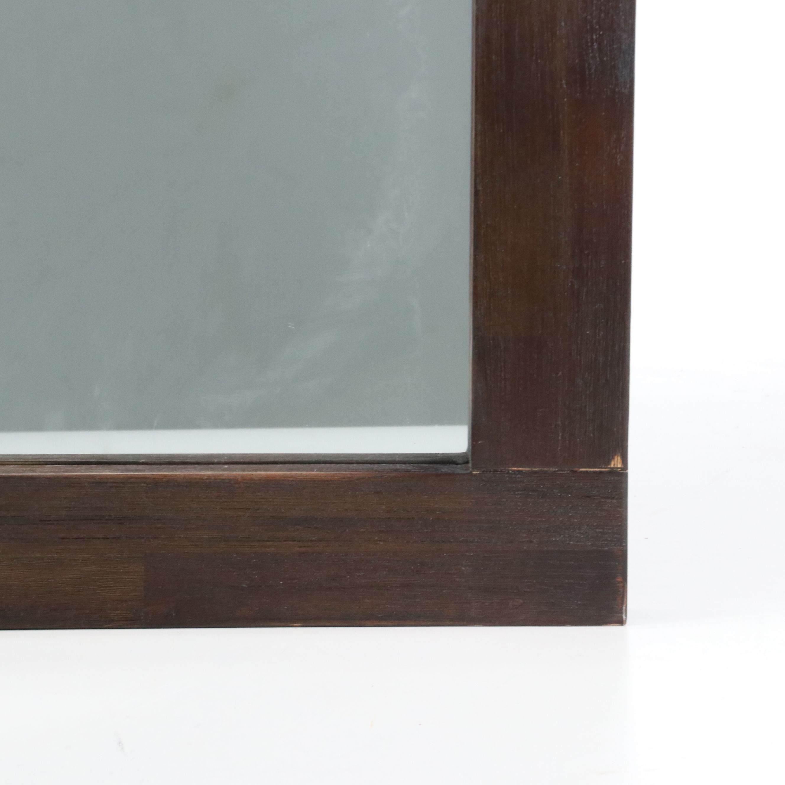 Contemporary Wood Framed Vanity Mirror