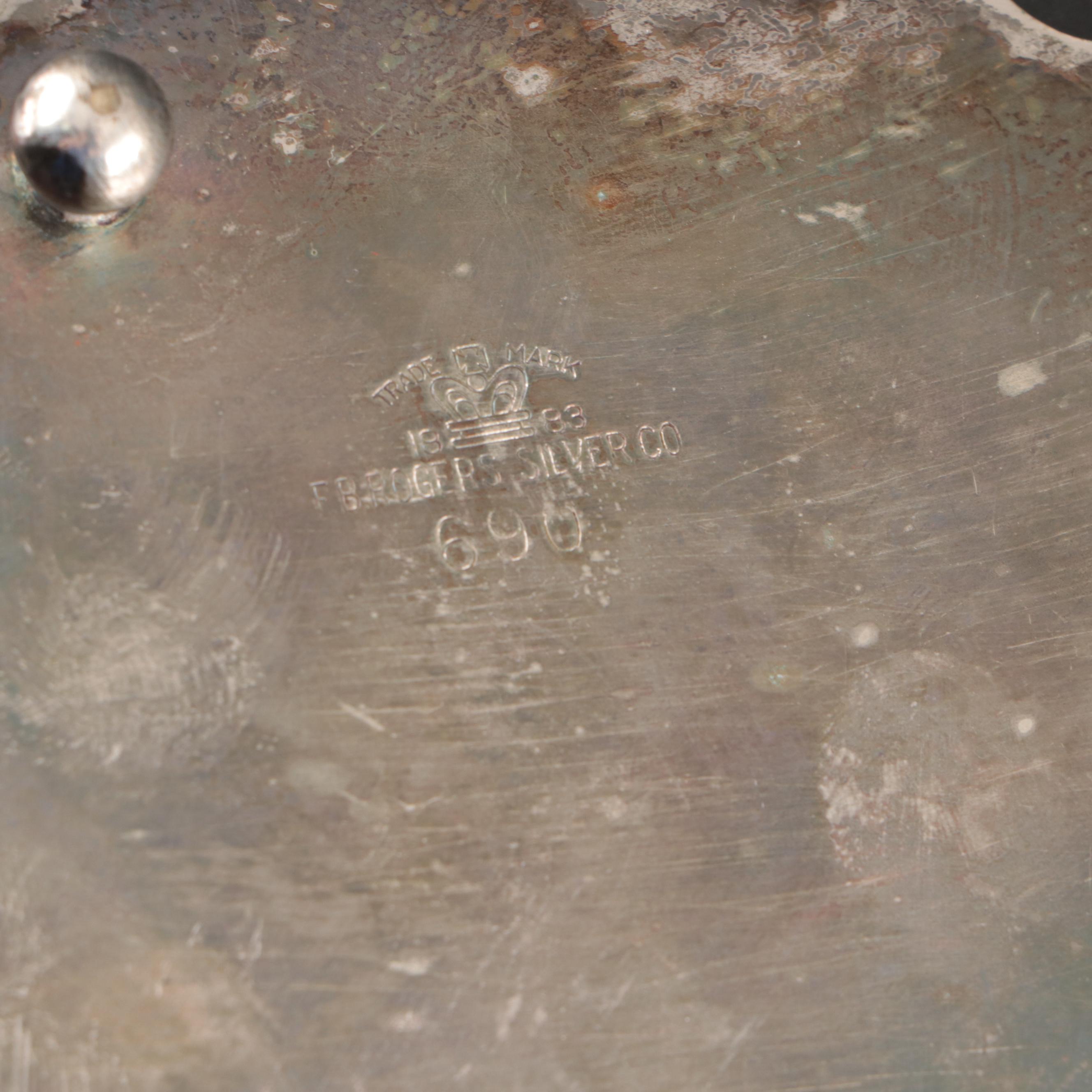 Coca-Cola Advertising Glass Tumblers in Caddy with Silver Plate Trivets