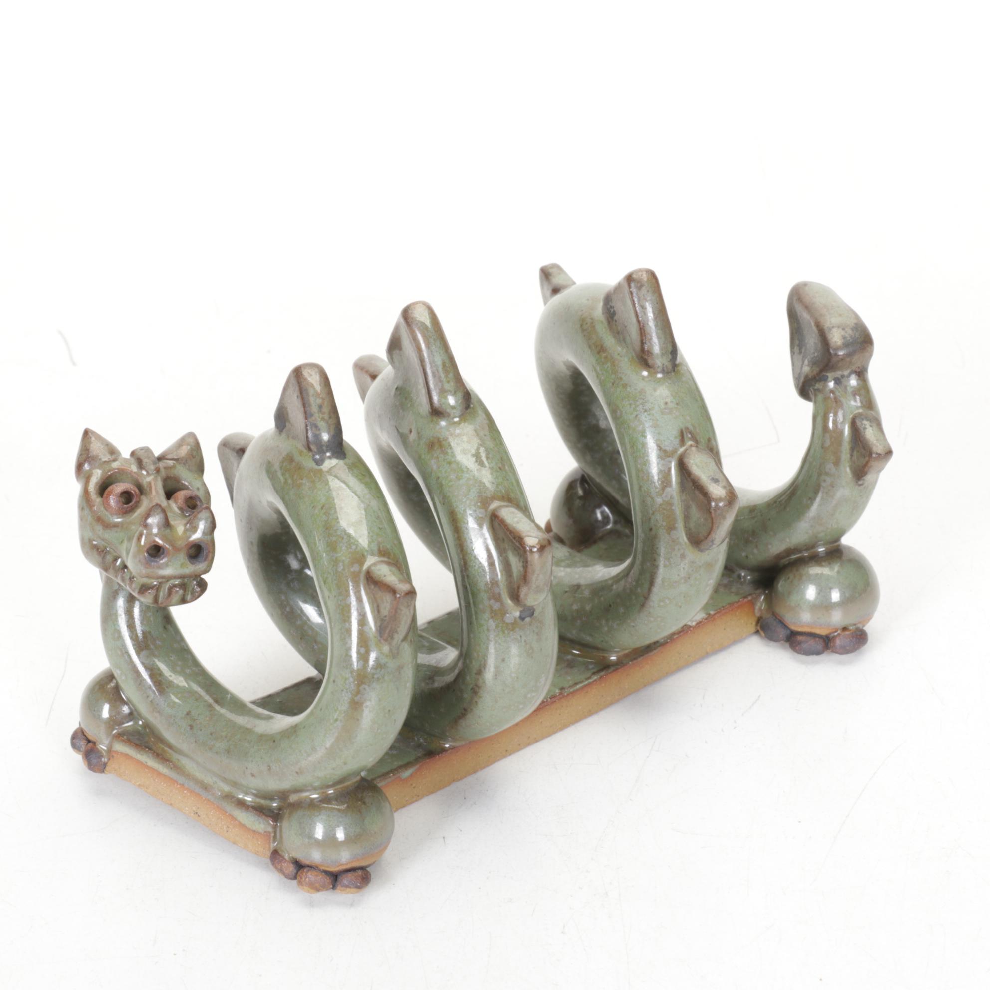 Hand-Crafted Dragon Figurines, Incense Holder & Wall Decor