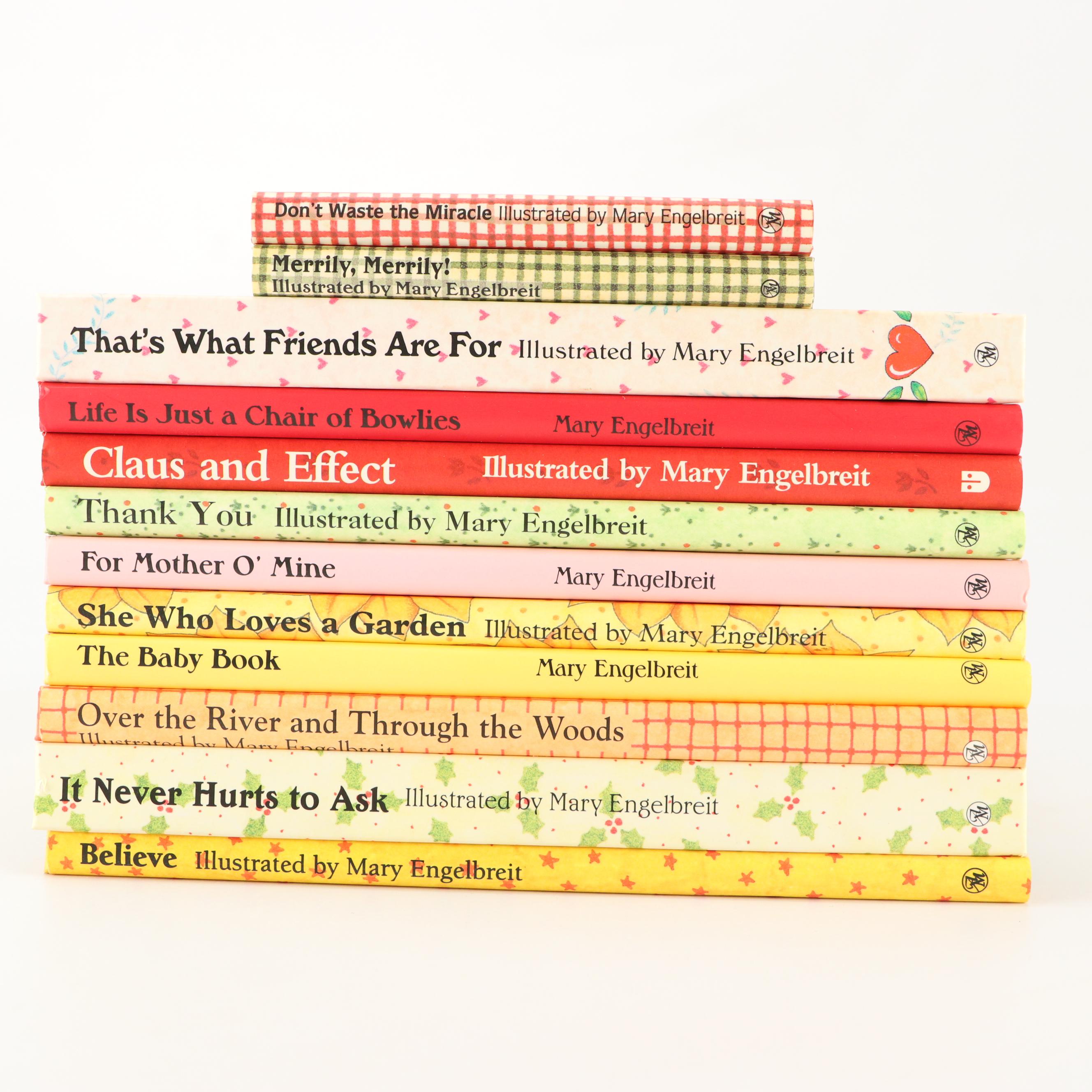 Mary Engelbreit Illustrated "Don't Waste the Miracle" with More Books and Décor