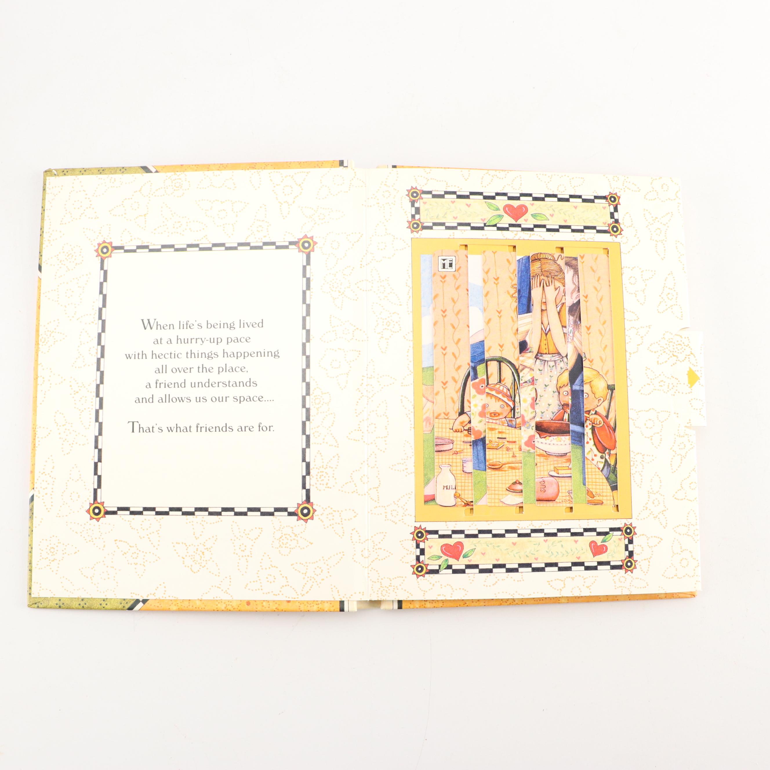 Mary Engelbreit Illustrated "Don't Waste the Miracle" with More Books and Décor