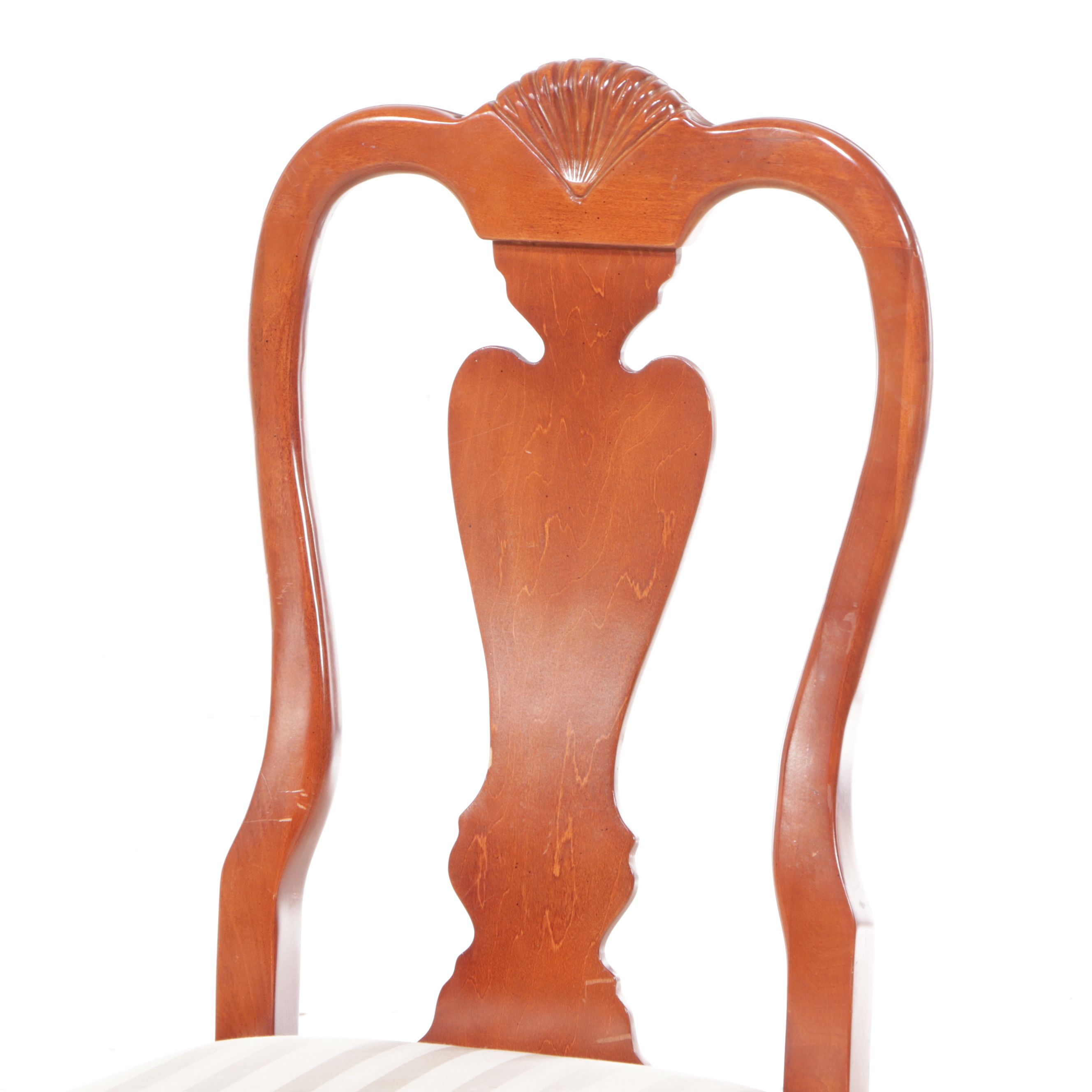 Set of Twelve Glory Oceanic Co. Queen Anne Style Dining Chairs