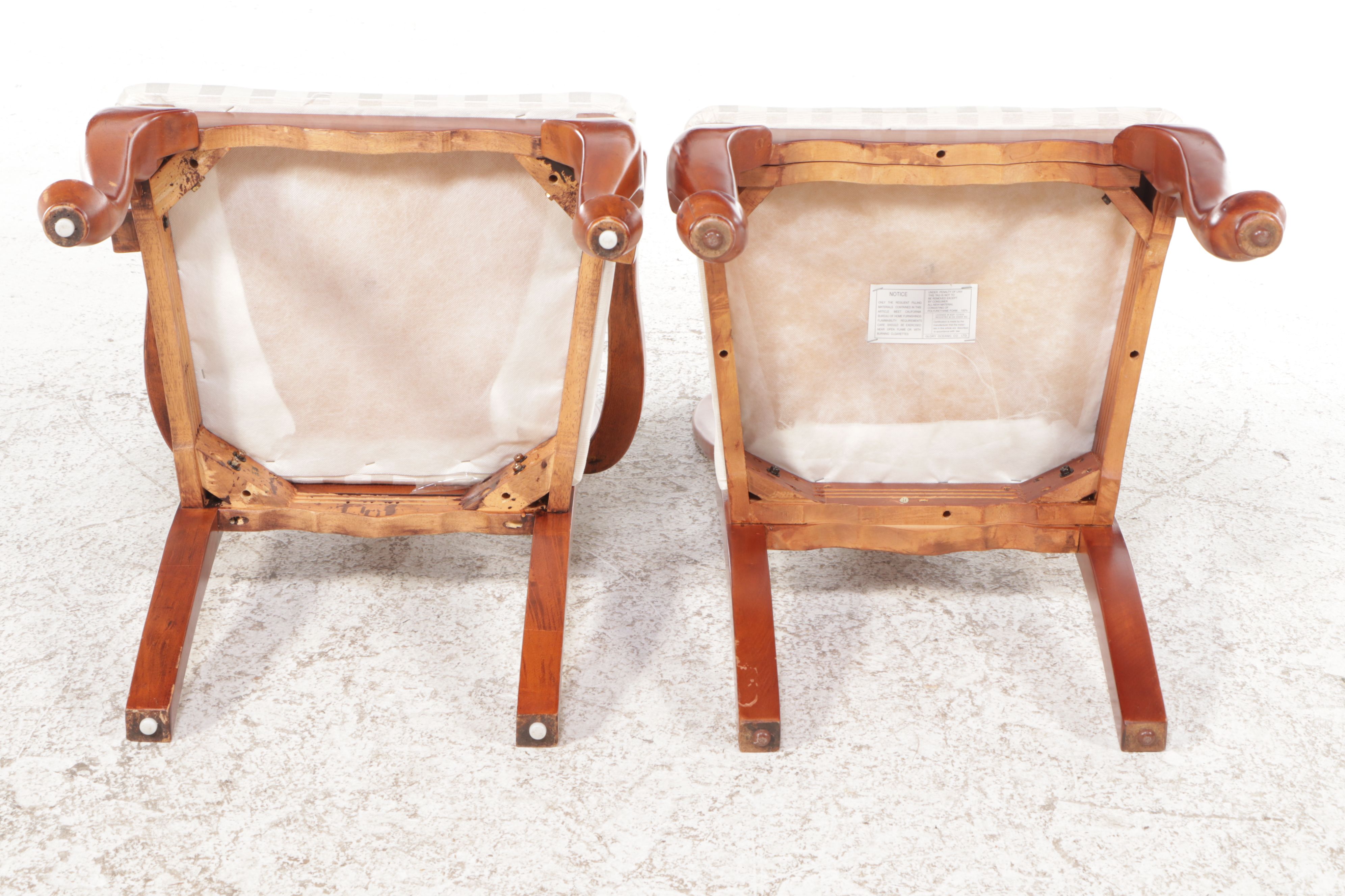 Set of Twelve Glory Oceanic Co. Queen Anne Style Dining Chairs