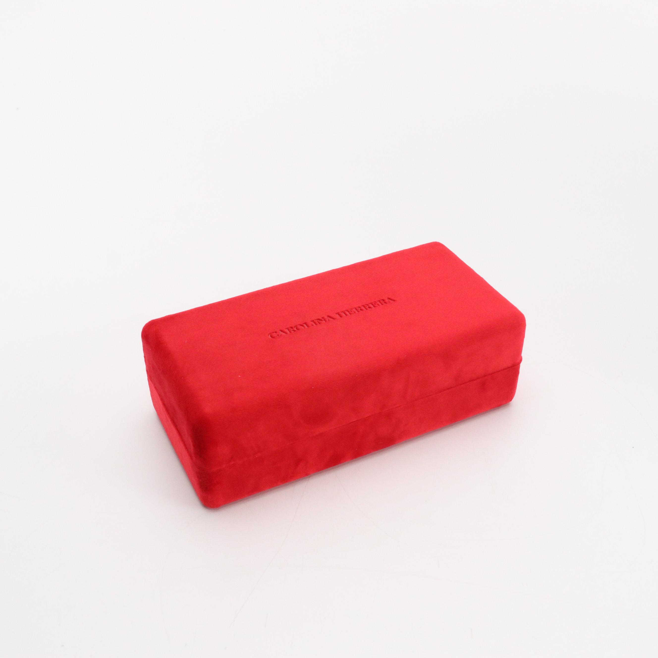 Carolina Herrera CH0025 Havana Butterfly Sunglasses with Case