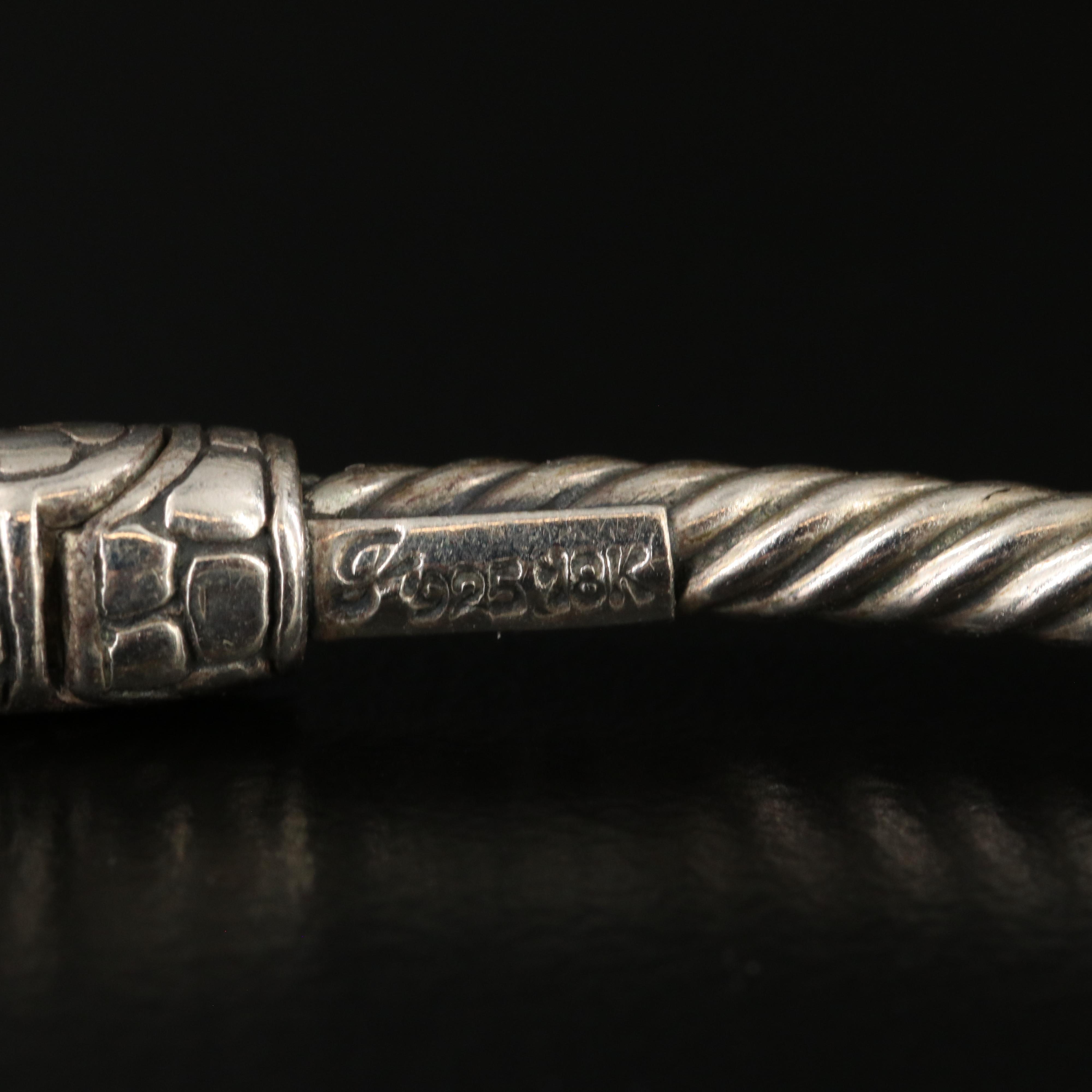 Sterling Cuffs with 18K Accents