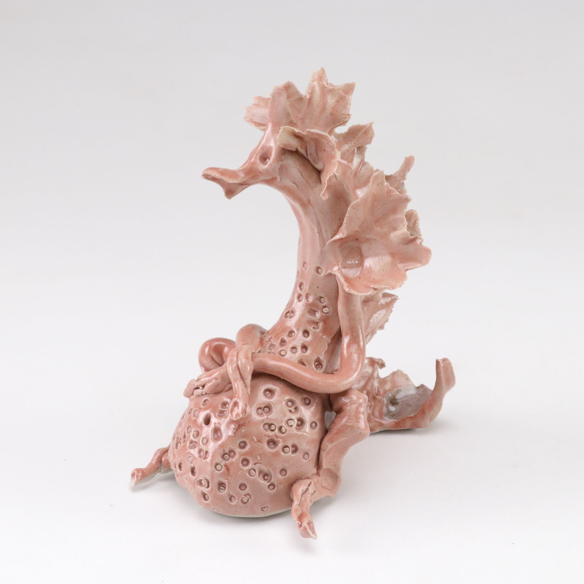 Hand-Crafted Dragon Statue & Unicorn Bowl