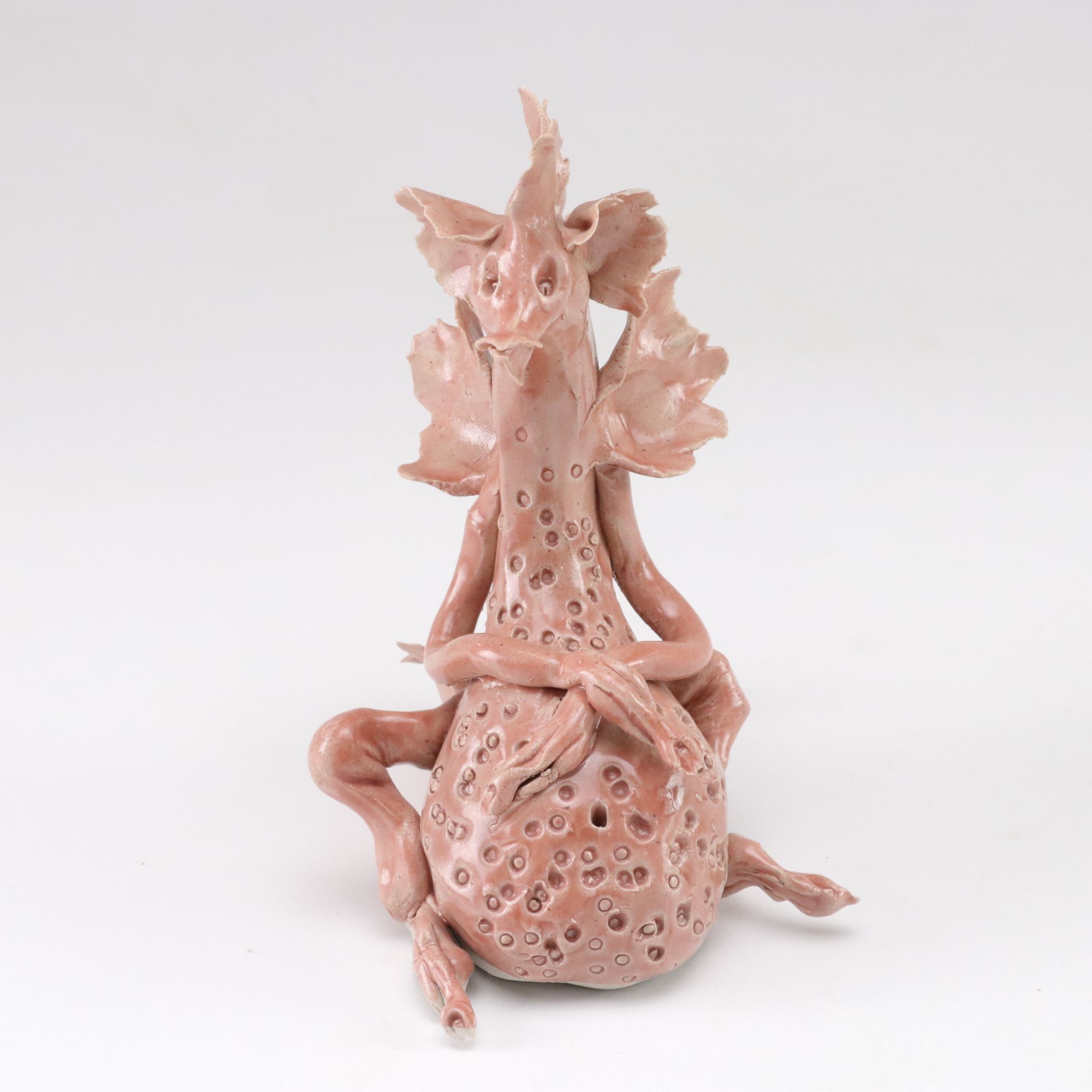 Hand-Crafted Dragon Statue & Unicorn Bowl