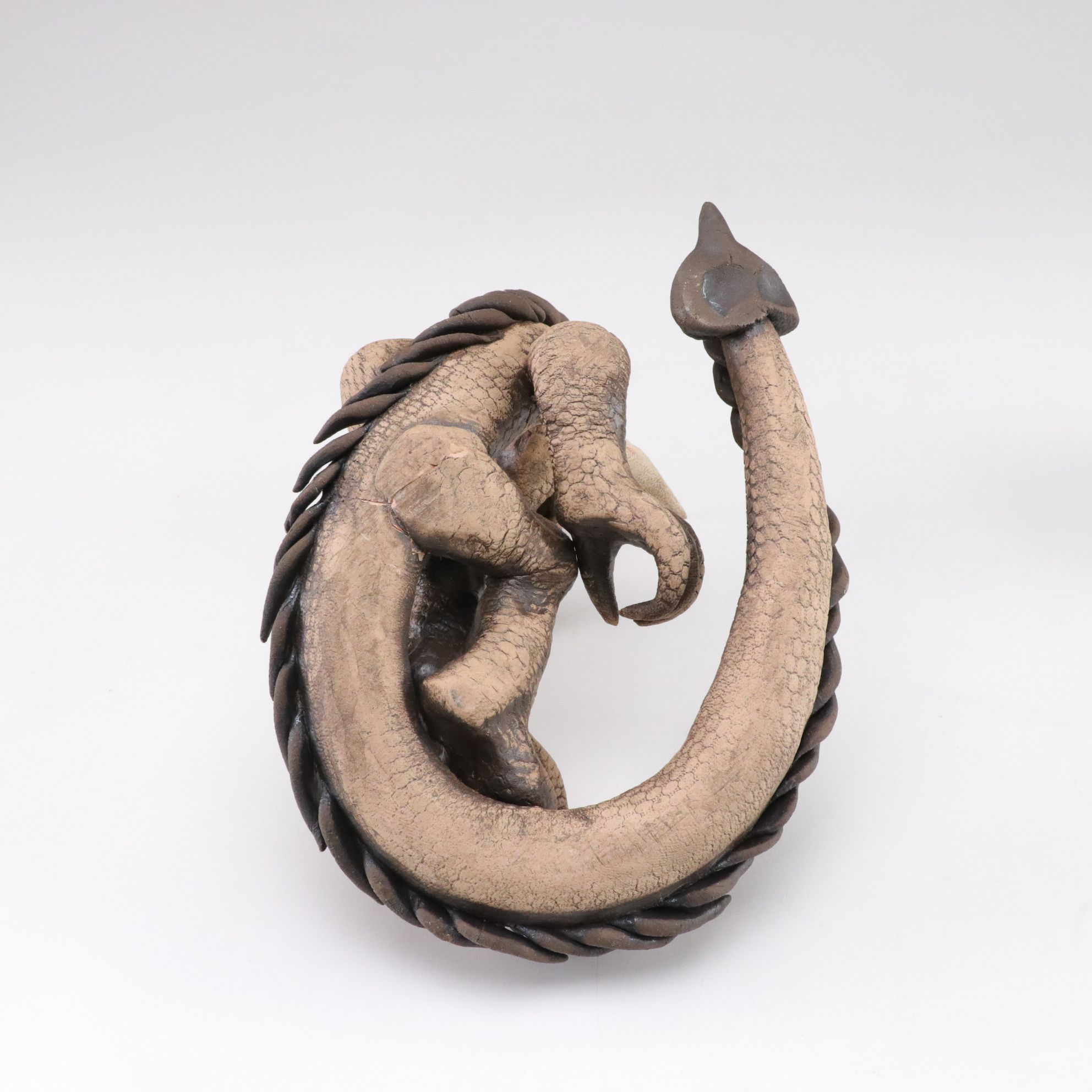 Hand-Crafted Dragon Statue & Unicorn Bowl