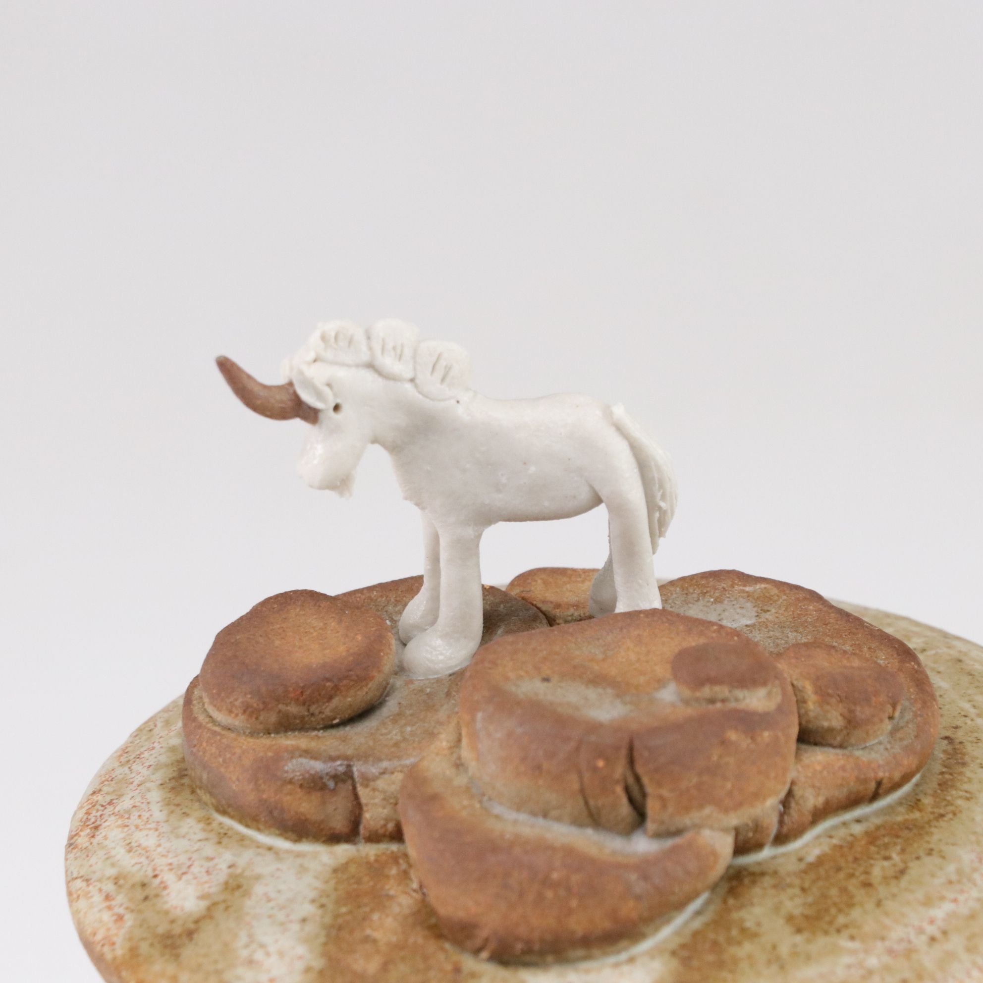 Hand-Crafted Dragon Statue & Unicorn Bowl