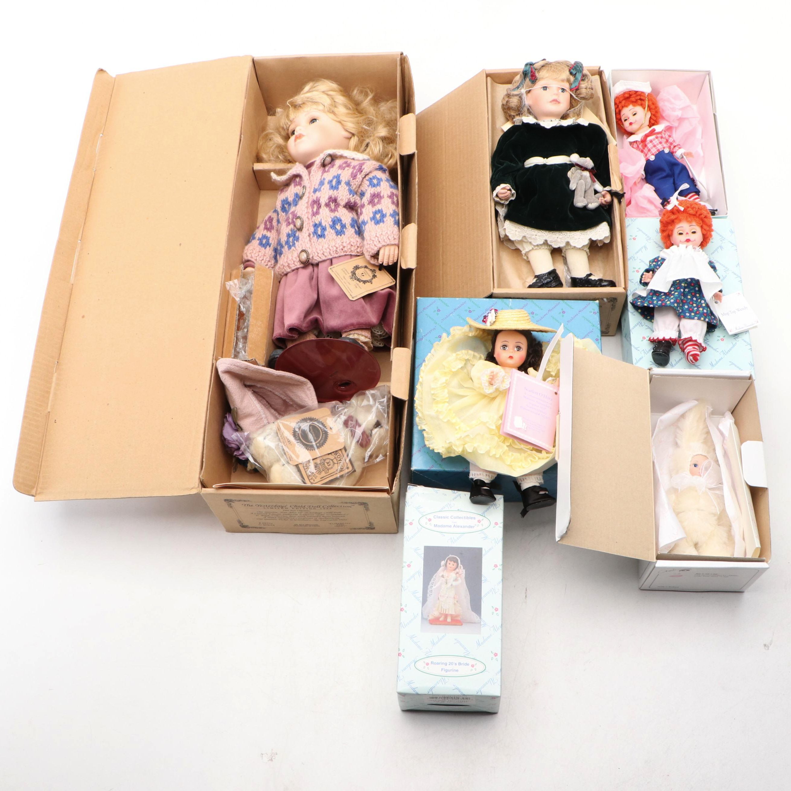 Yesterday's Child, Madame Alexander and Marie Osmond Dolls