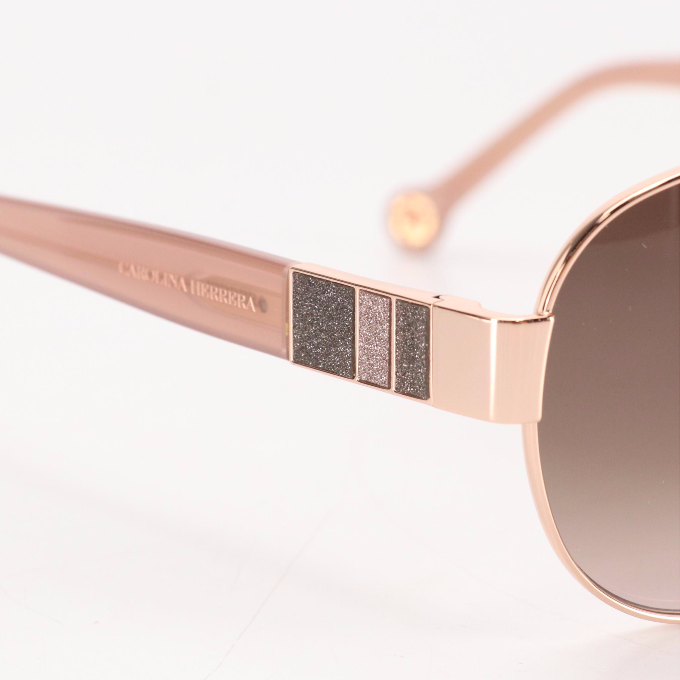 Carolina Herrera HER0135 Aviator Sunglasses with Case