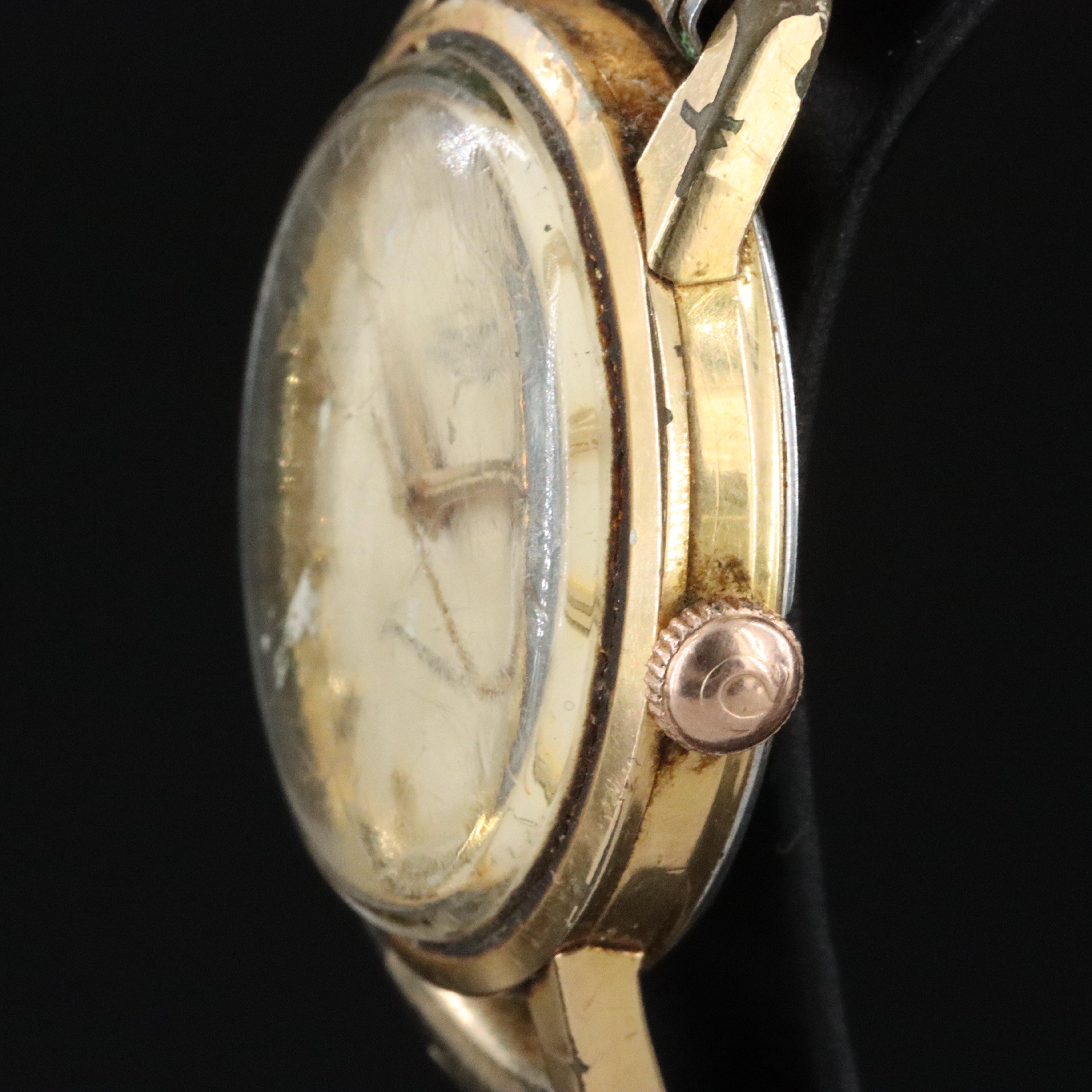 Omega Seamaster Gold-Plated Vintage Watch