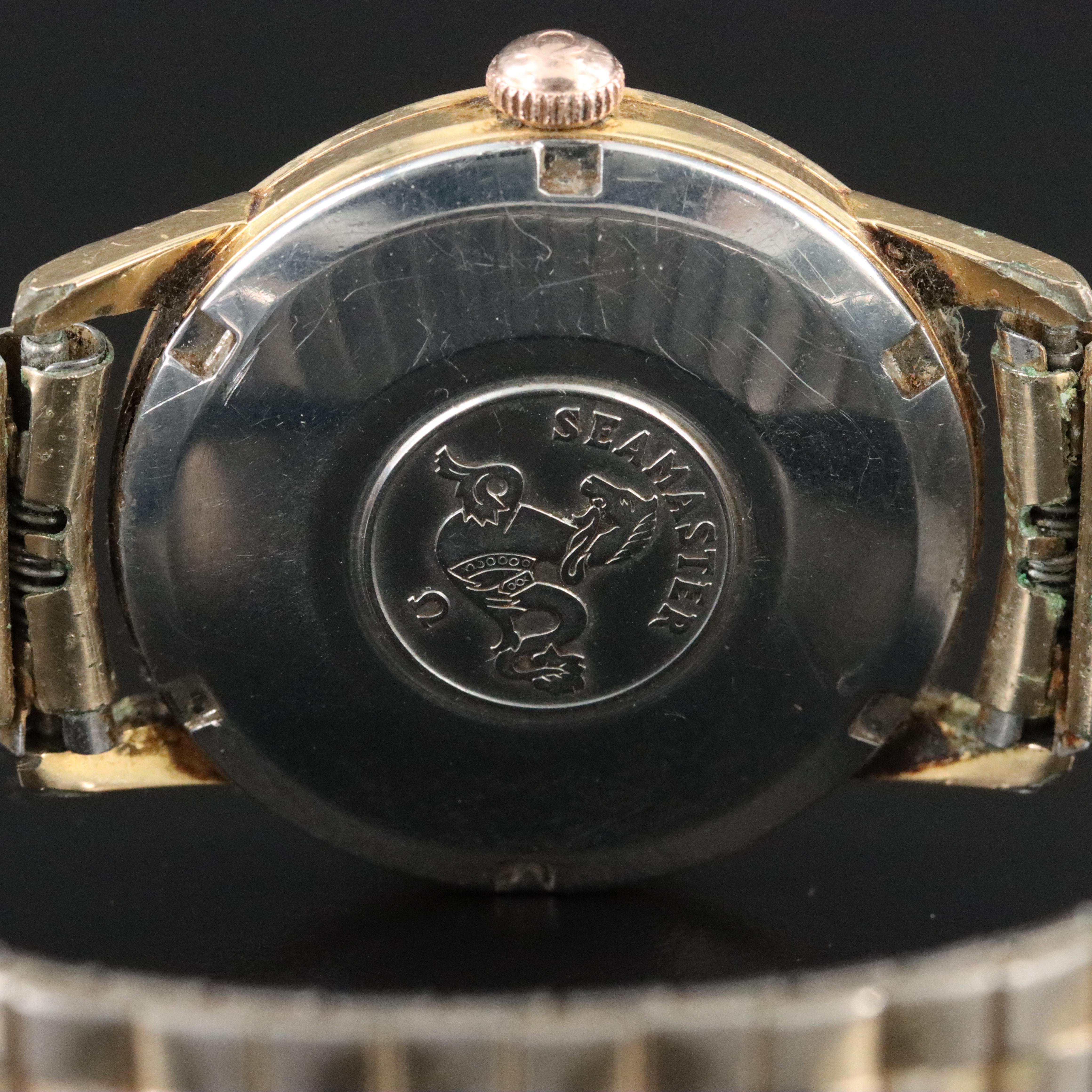 Omega Seamaster Gold-Plated Vintage Watch