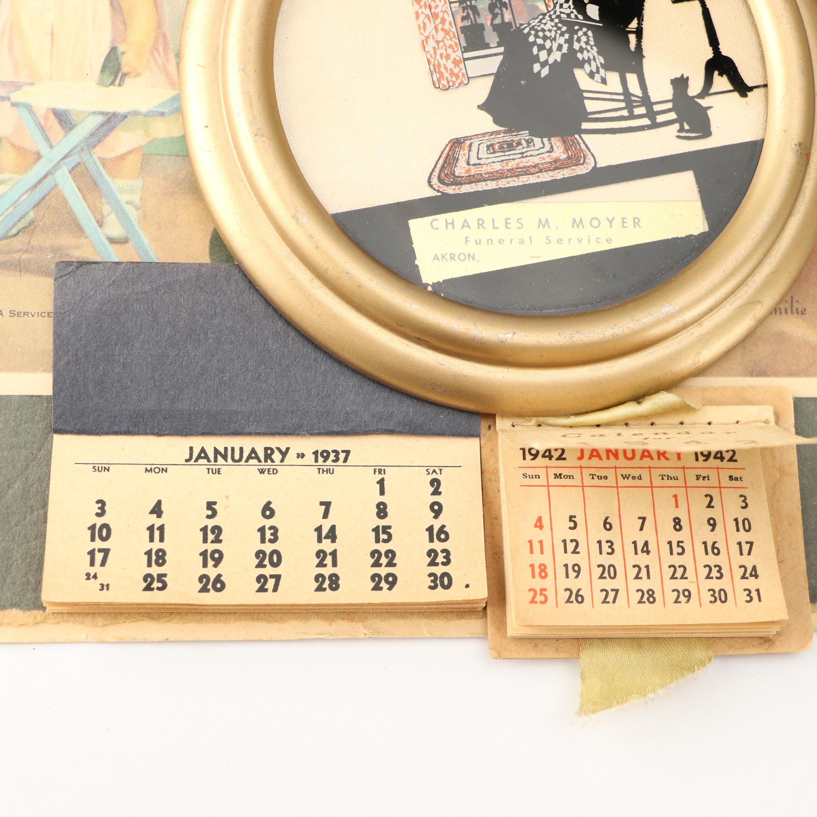 Reliable Electric Company with Other Calendars, Thermometer and More