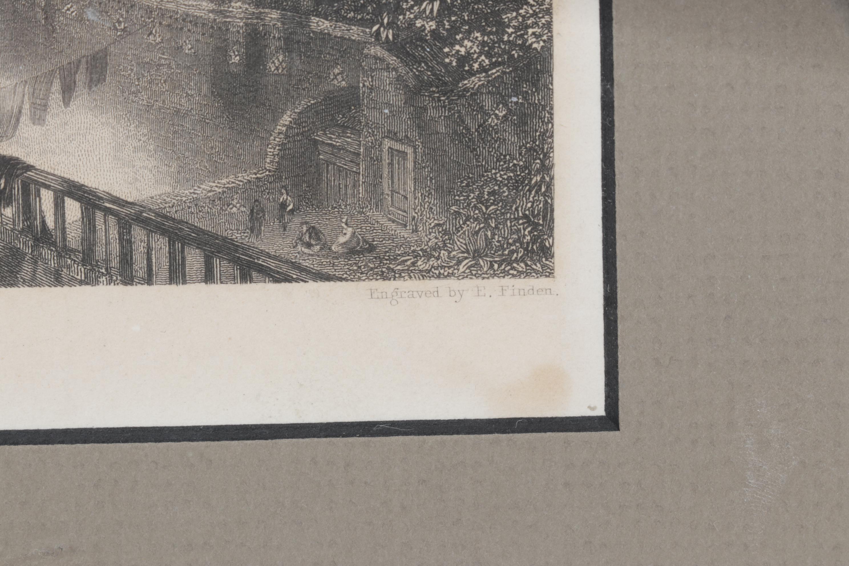 Lithograph After Charles Barry and Edward Finden "Jerusalem", Late 20th Century